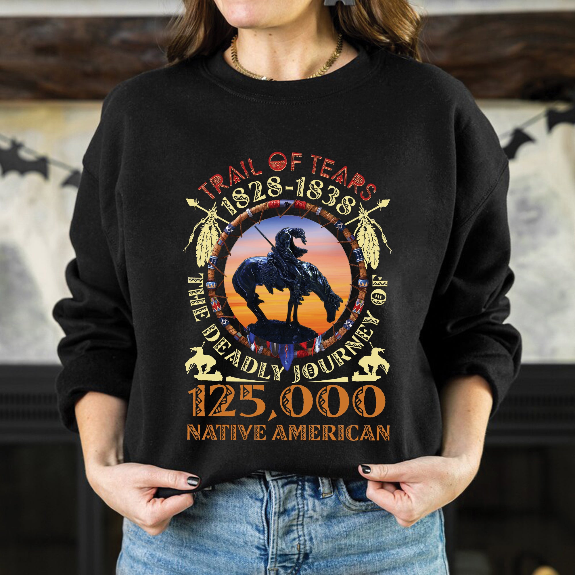 Trail Of Tears - THE DEADLY JOURNEY OF 125000 Native American Unisex T-Shirt/Hoodie/Sweatshirt