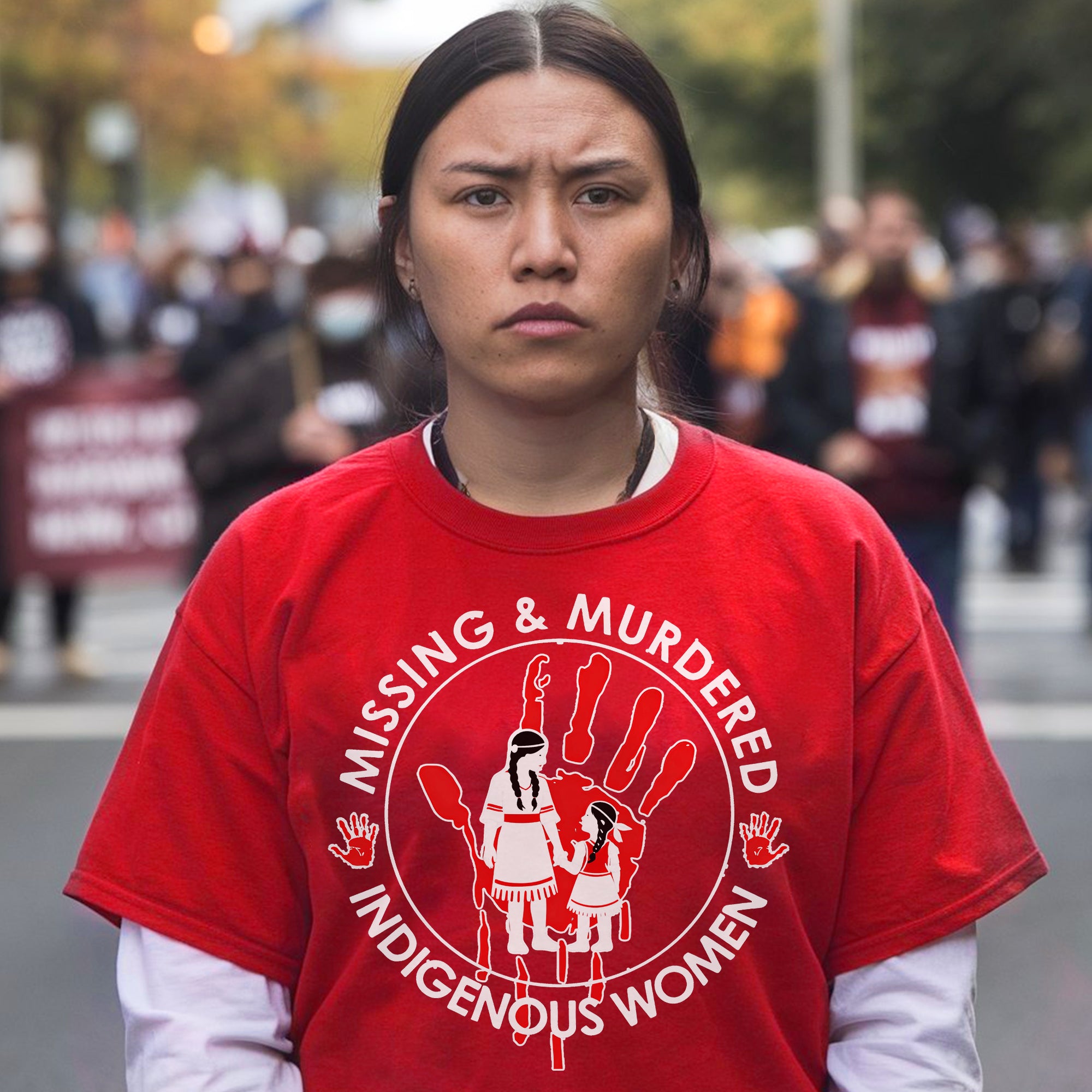 Missing and Murdered Indigenous Women Unisex T-shirt/T-shirt V-Neck/Hoodie/Sweatshirt - N335