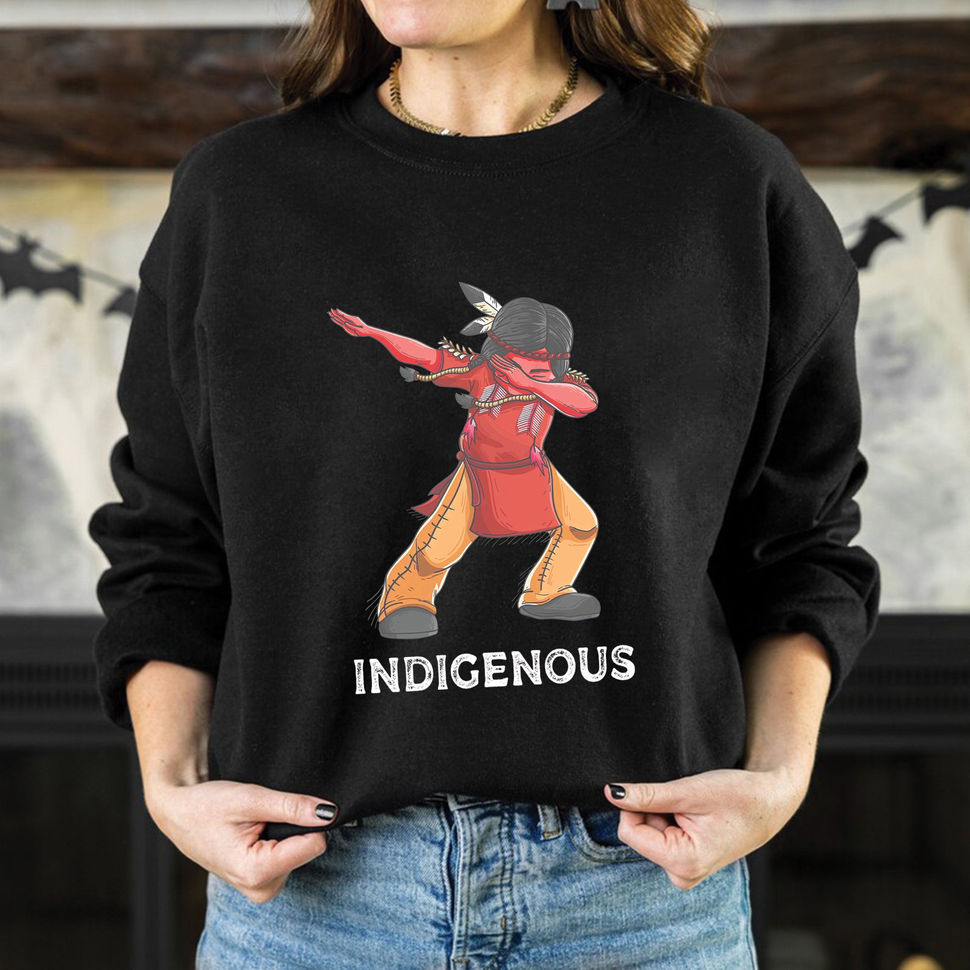 Indigenous Pride Dab Pose Unisex T-Shirt/T-Shirt V-Neck/Hoodie/Sweatshirt