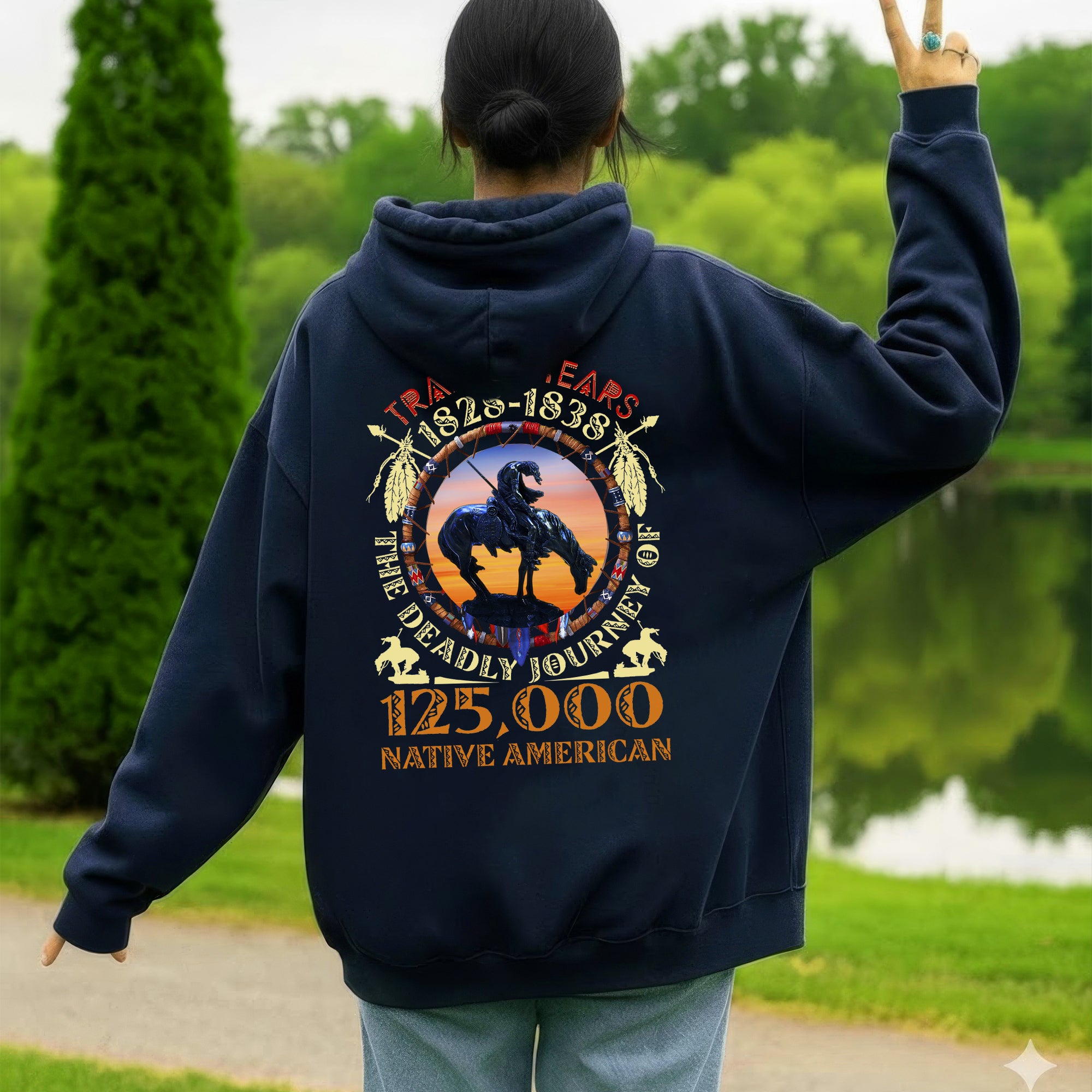 [Two Sides] Trail of Tears The Deadly Journey Unisex Tank Top/Long Sleeve/Hoodie Zip