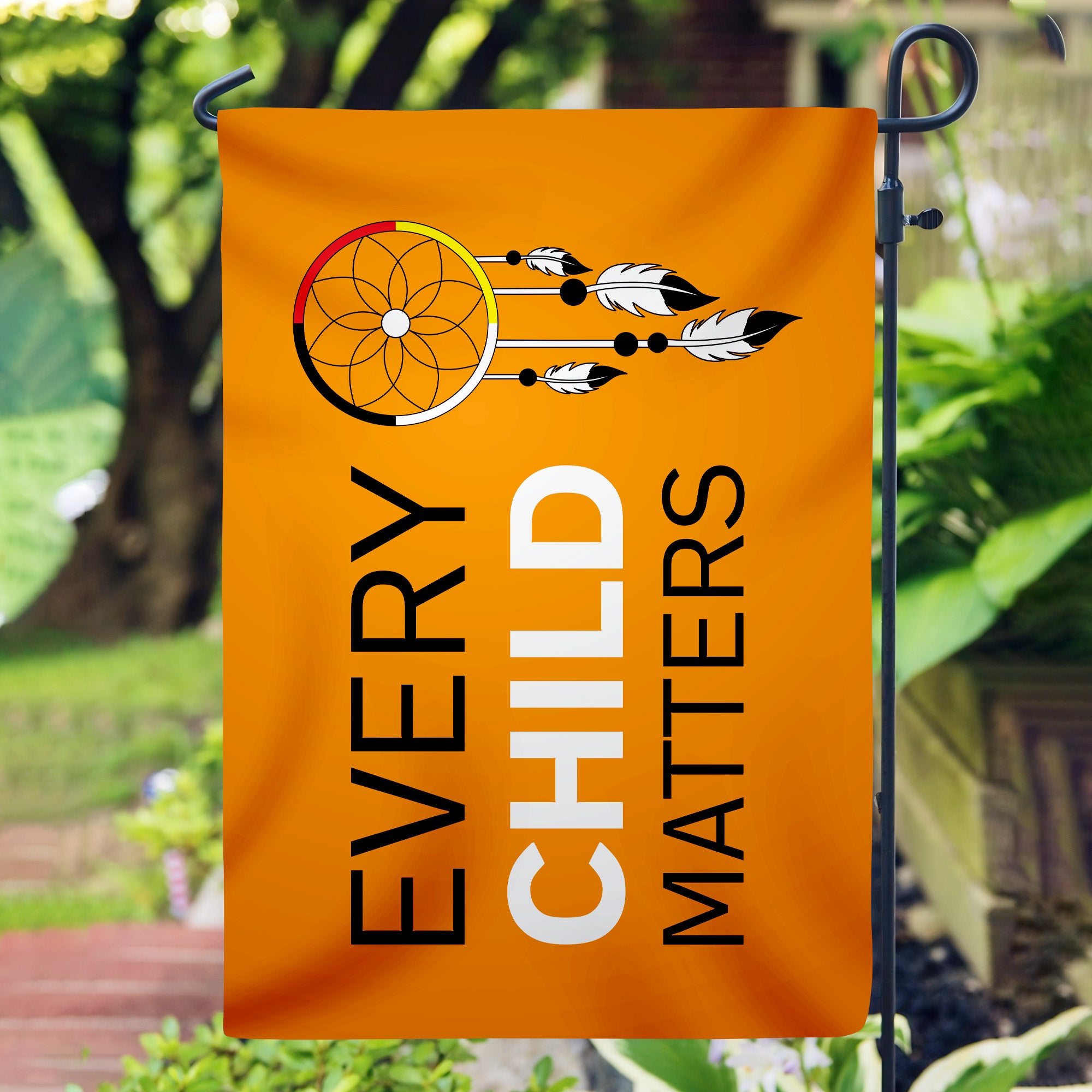 Dreamcatcher of Hope, Every Child Matters - Native American Flag Garden House Yard for Decor Outdoor