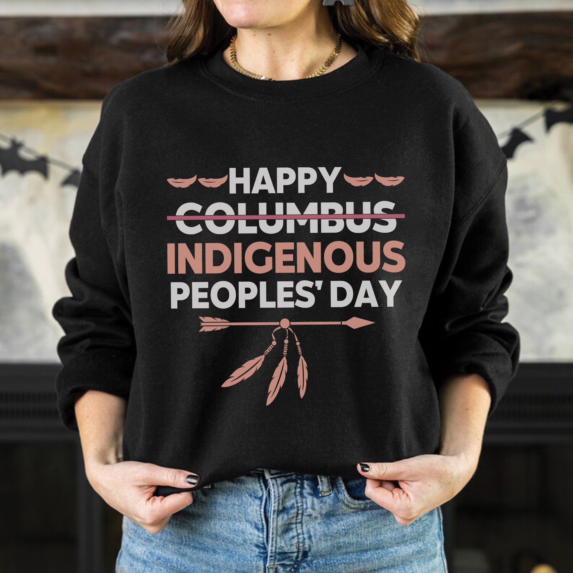 Happy Indigenous People's Day Unisex T-Shirt/T-Shirt V-Neck/Hoodie/Sweatshirt