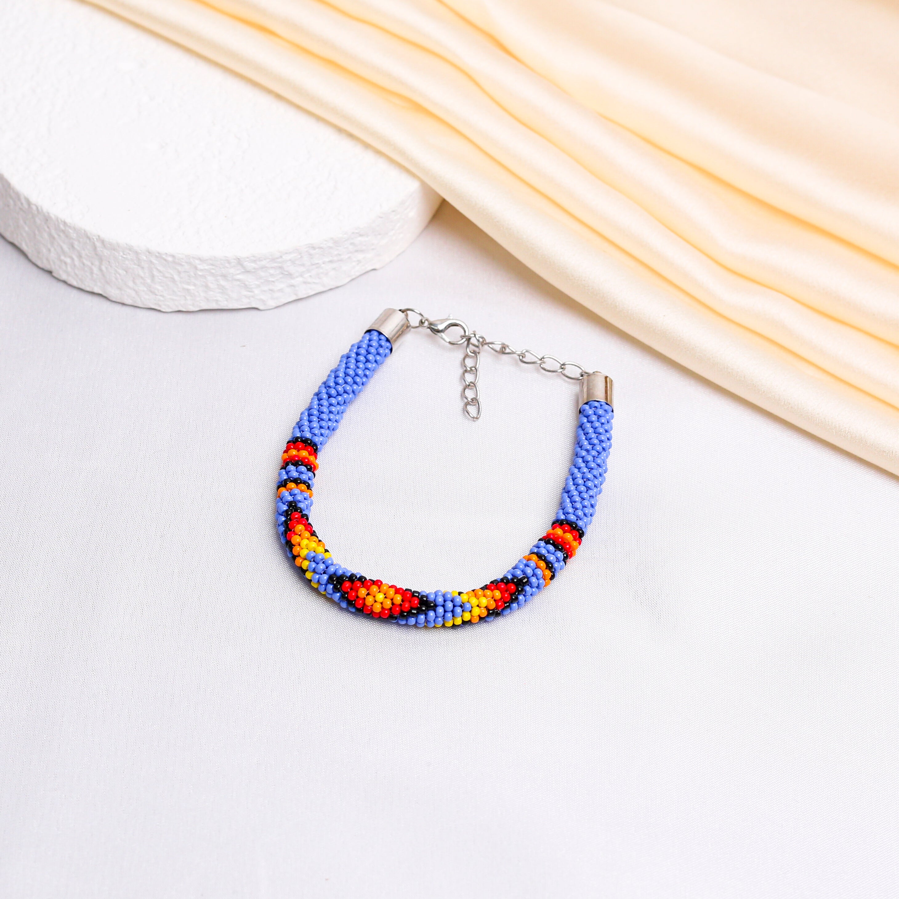 SALE 50% OFF - Native Americans Inspired Beaded Handmade Bracelet