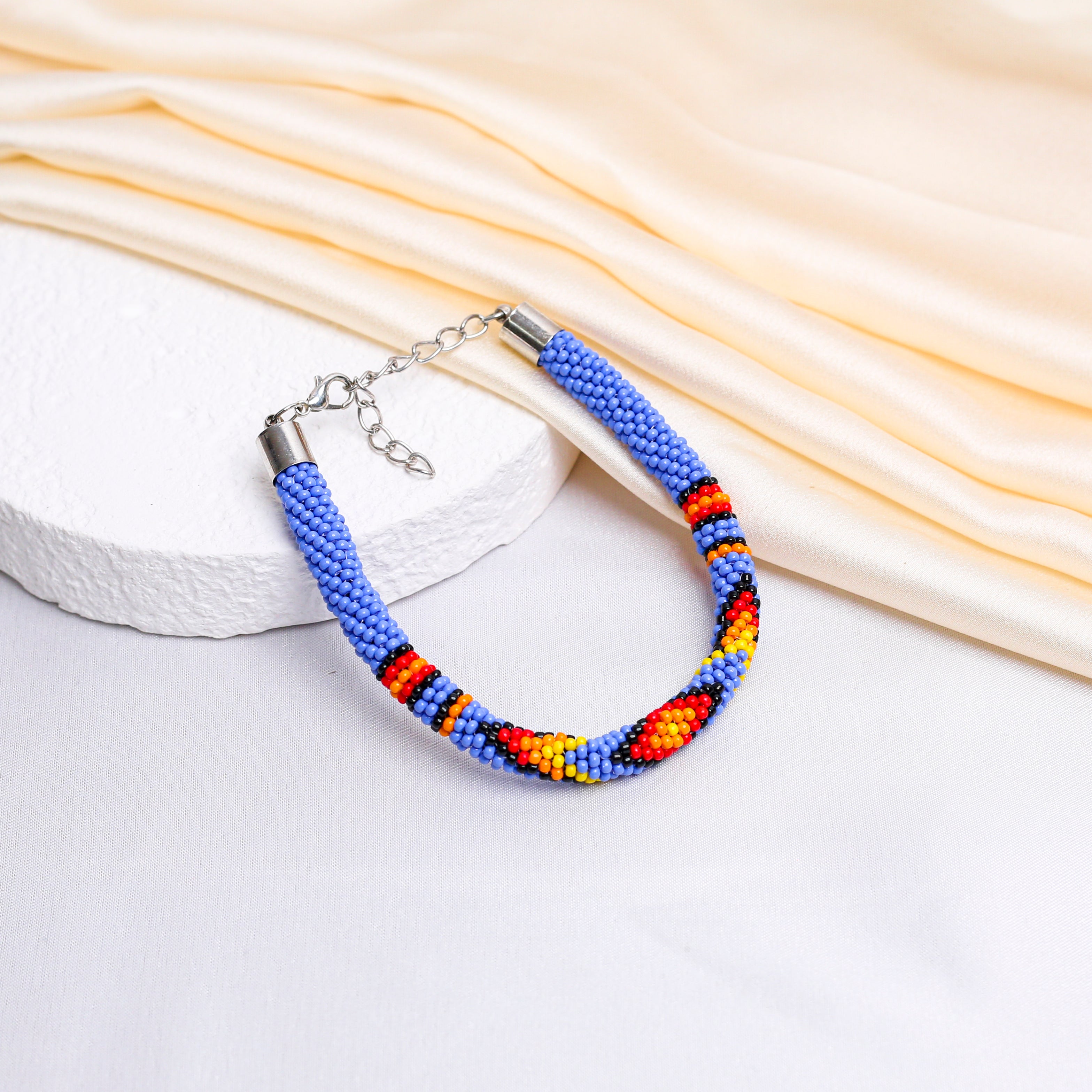 SALE 50% OFF - Native Americans Inspired Beaded Handmade Bracelet