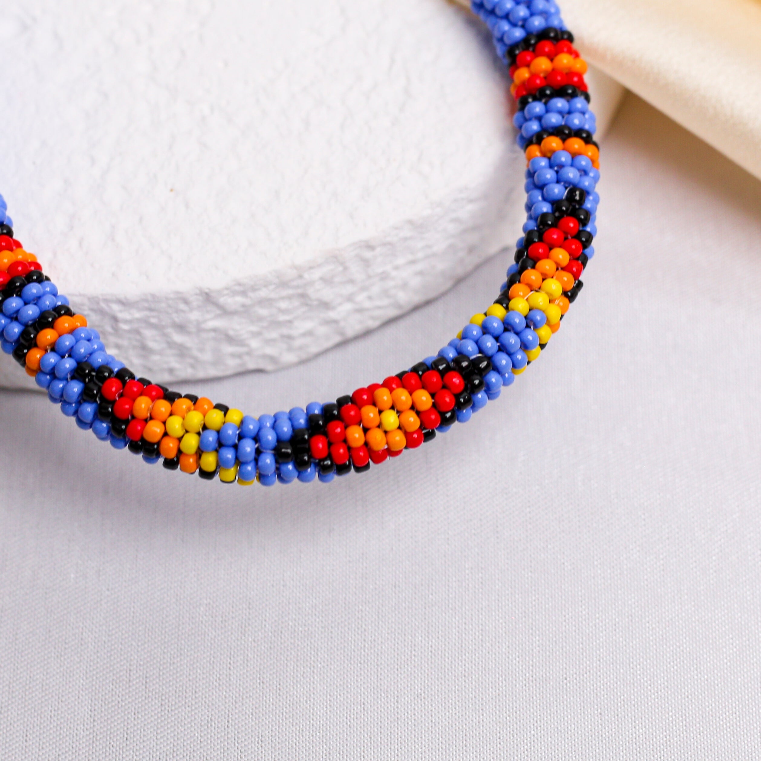 SALE 50% OFF - Native Americans Inspired Beaded Handmade Bracelet