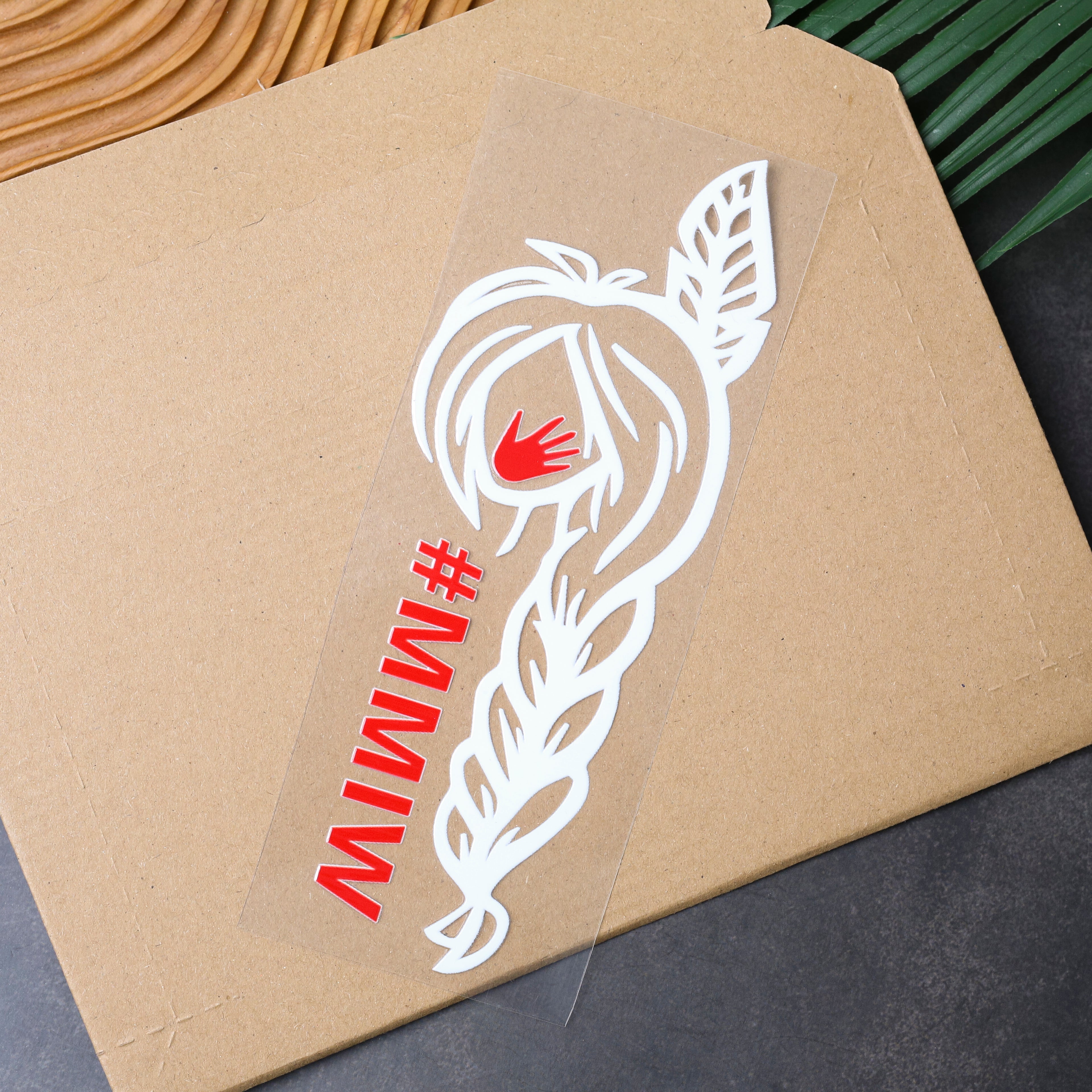 MMIW - Indigenous Woman Stolen Sisters Sticker Decal MMIW Awareness (High-quality UV DTF 3D)