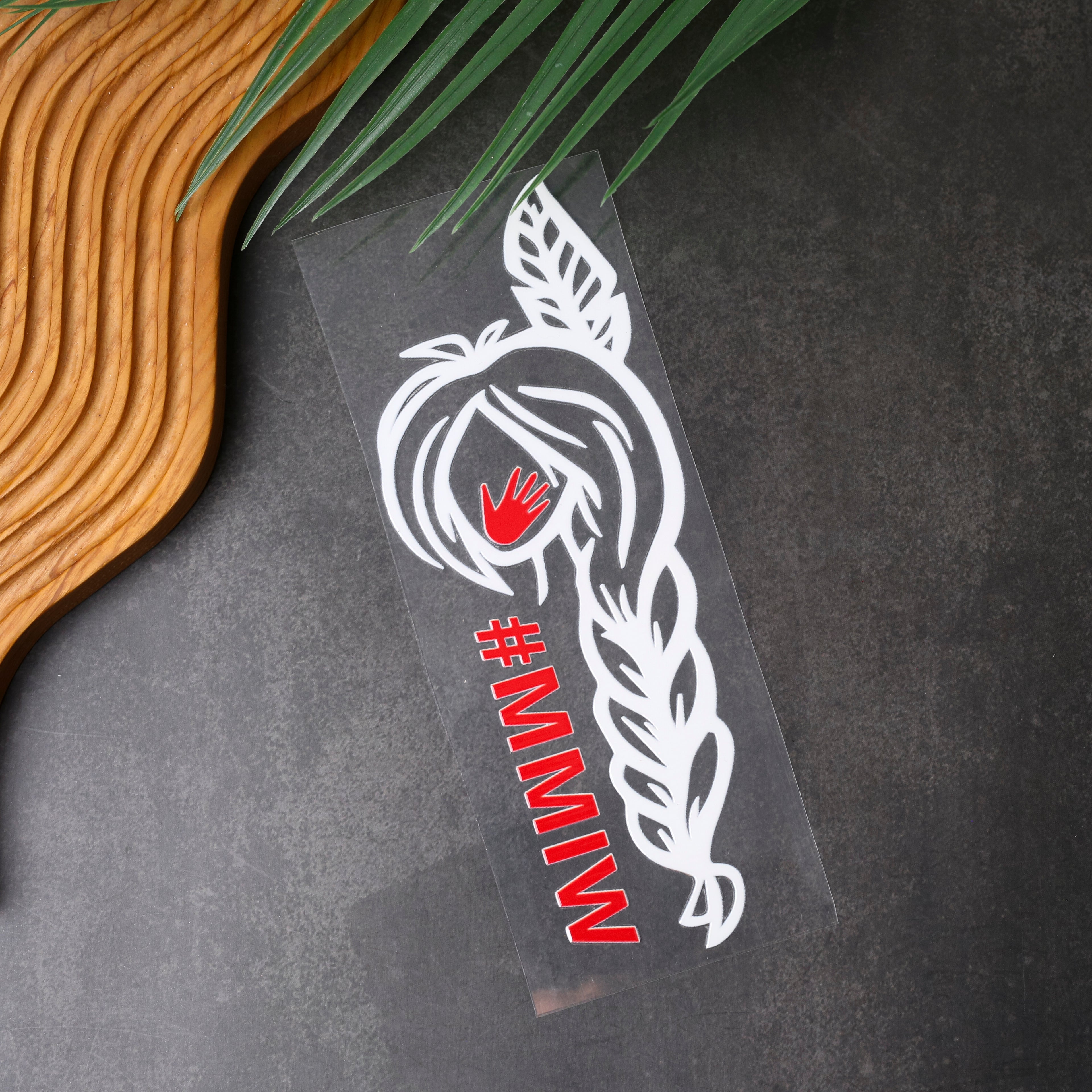 MMIW - Indigenous Woman Stolen Sisters Sticker Decal MMIW Awareness (High-quality UV DTF 3D)