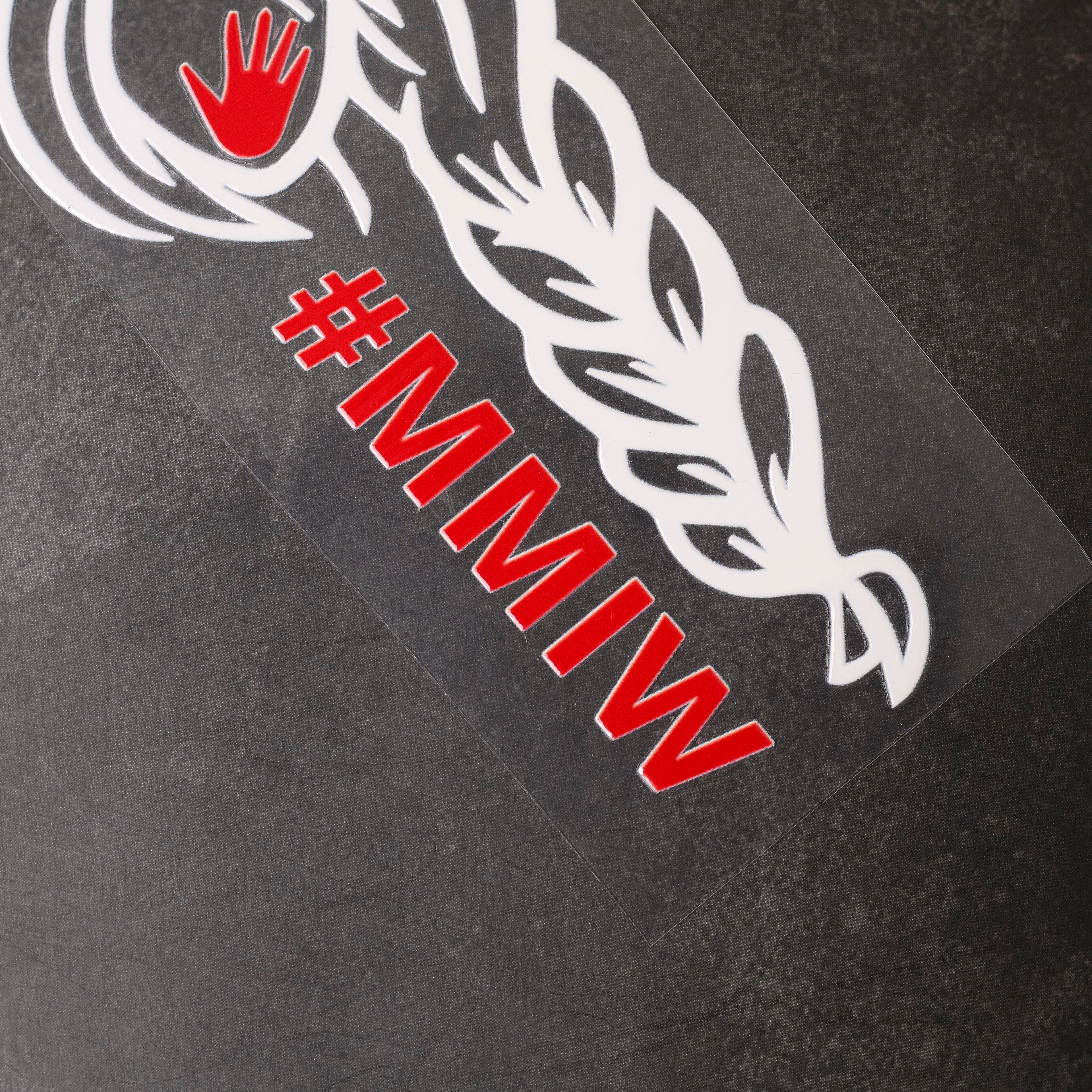 MMIW - Indigenous Woman Stolen Sisters Sticker Decal MMIW Awareness (High-quality UV DTF 3D)