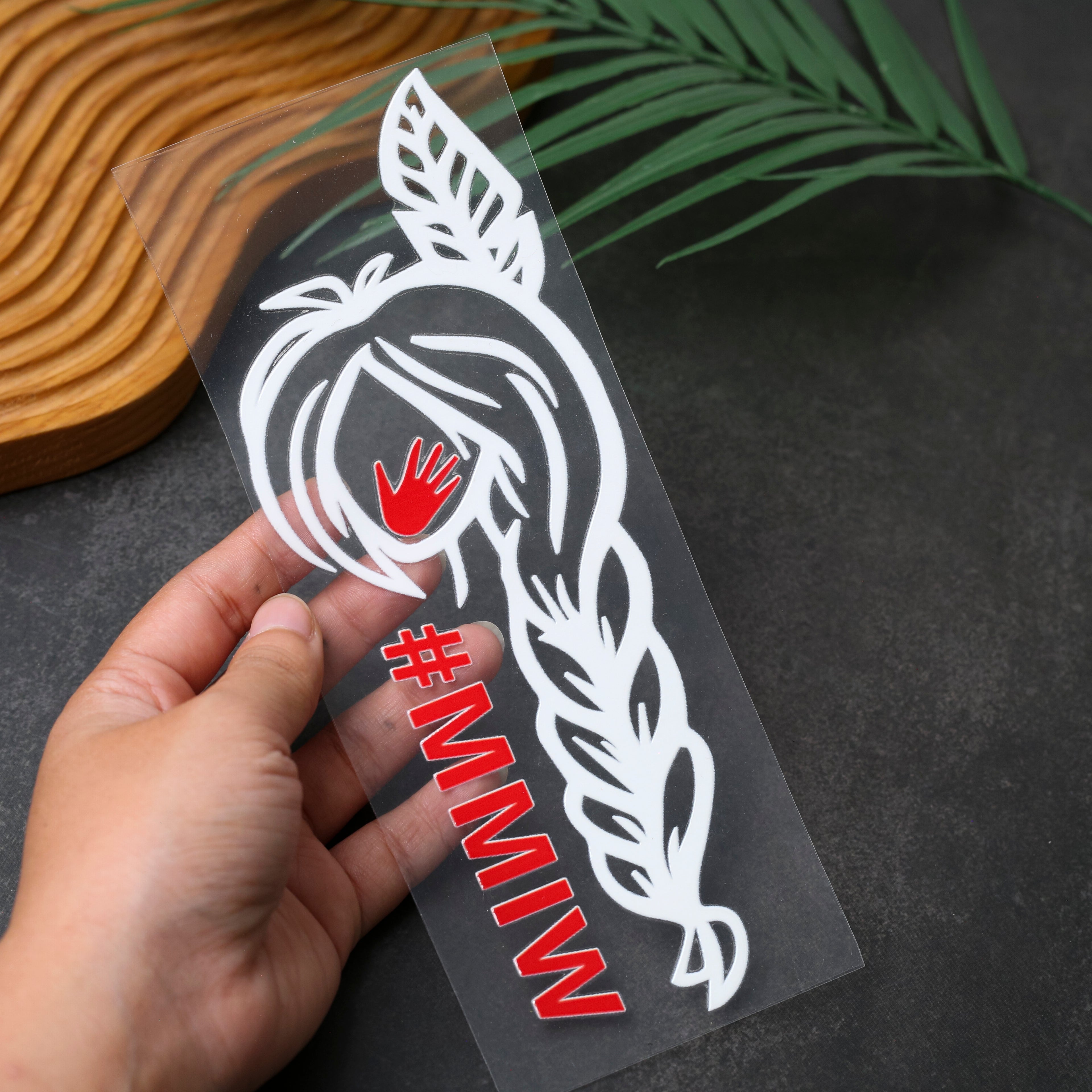 MMIW - Indigenous Woman Stolen Sisters Sticker Decal MMIW Awareness (High-quality UV DTF 3D)