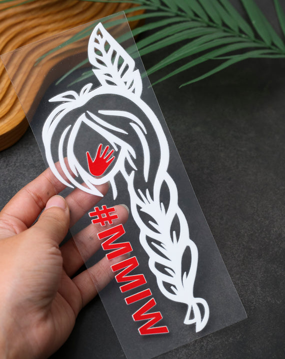 MMIW - Indigenous Woman Stolen Sisters Sticker Decal MMIW Awareness (High-quality UV DTF 3D)