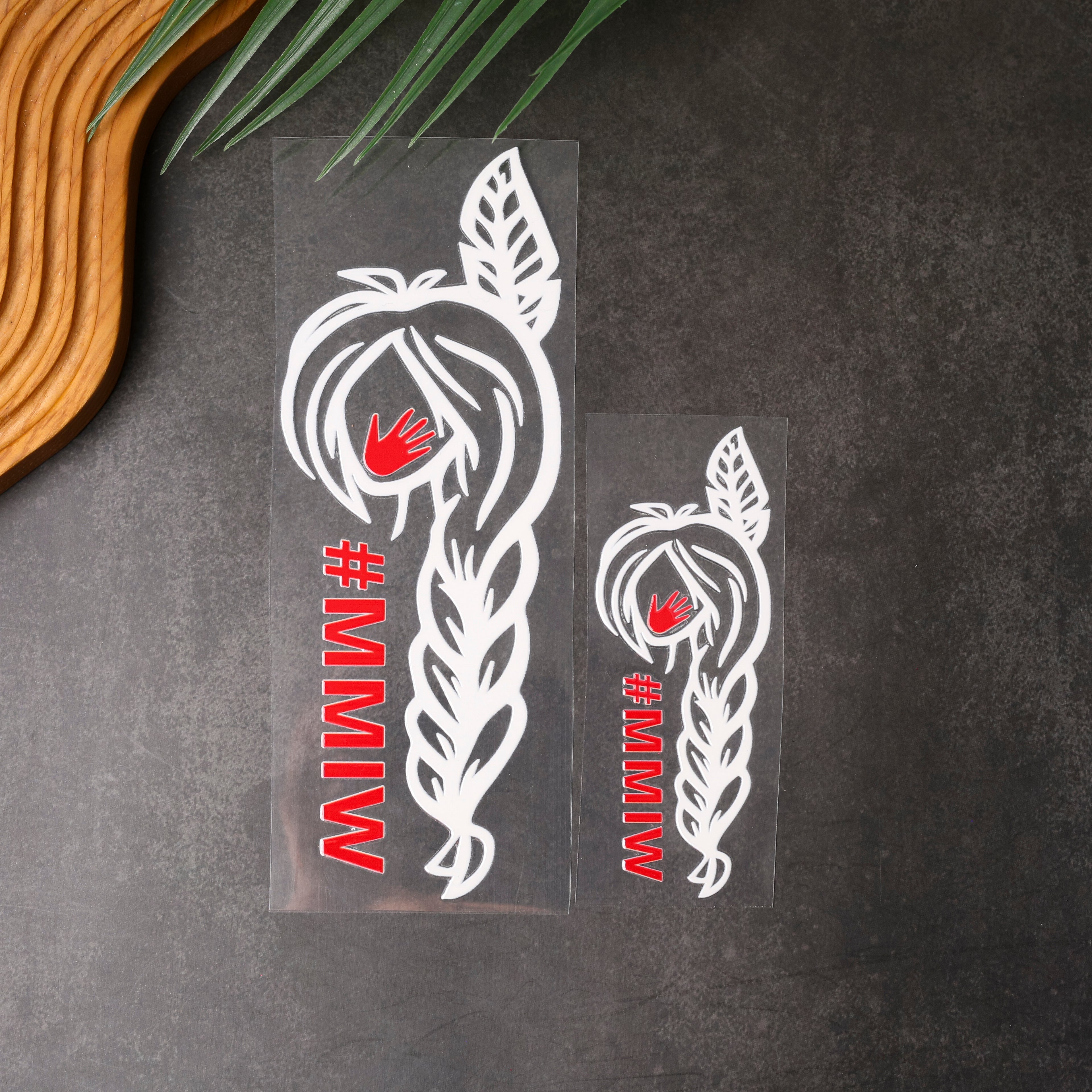 MMIW - Indigenous Woman Stolen Sisters Sticker Decal MMIW Awareness (High-quality UV DTF 3D)