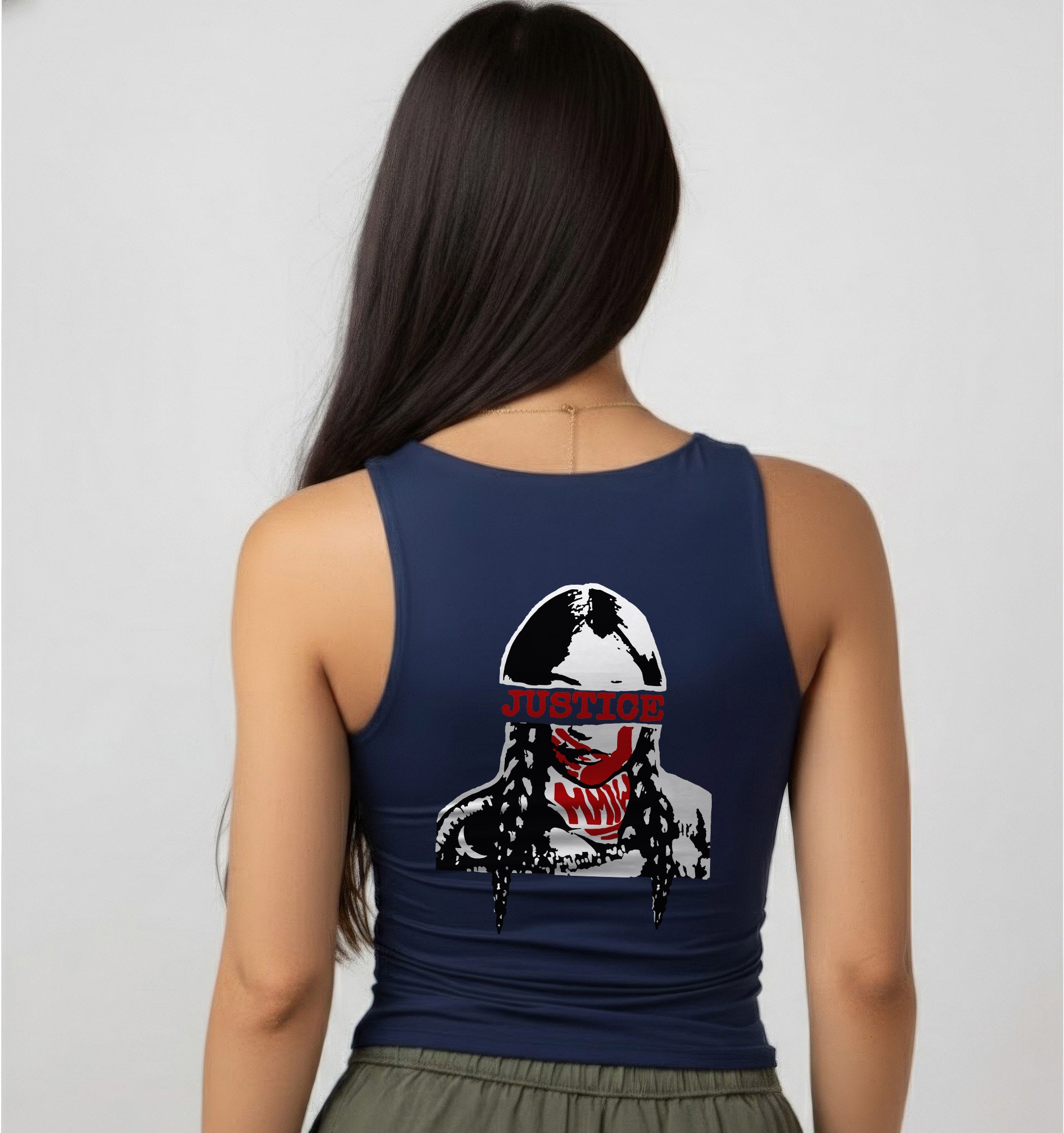 [Two Sides] Justice for MMIW Indigenous Voice Unisex Tank Top/Long Sleeve/Hoodie Zip