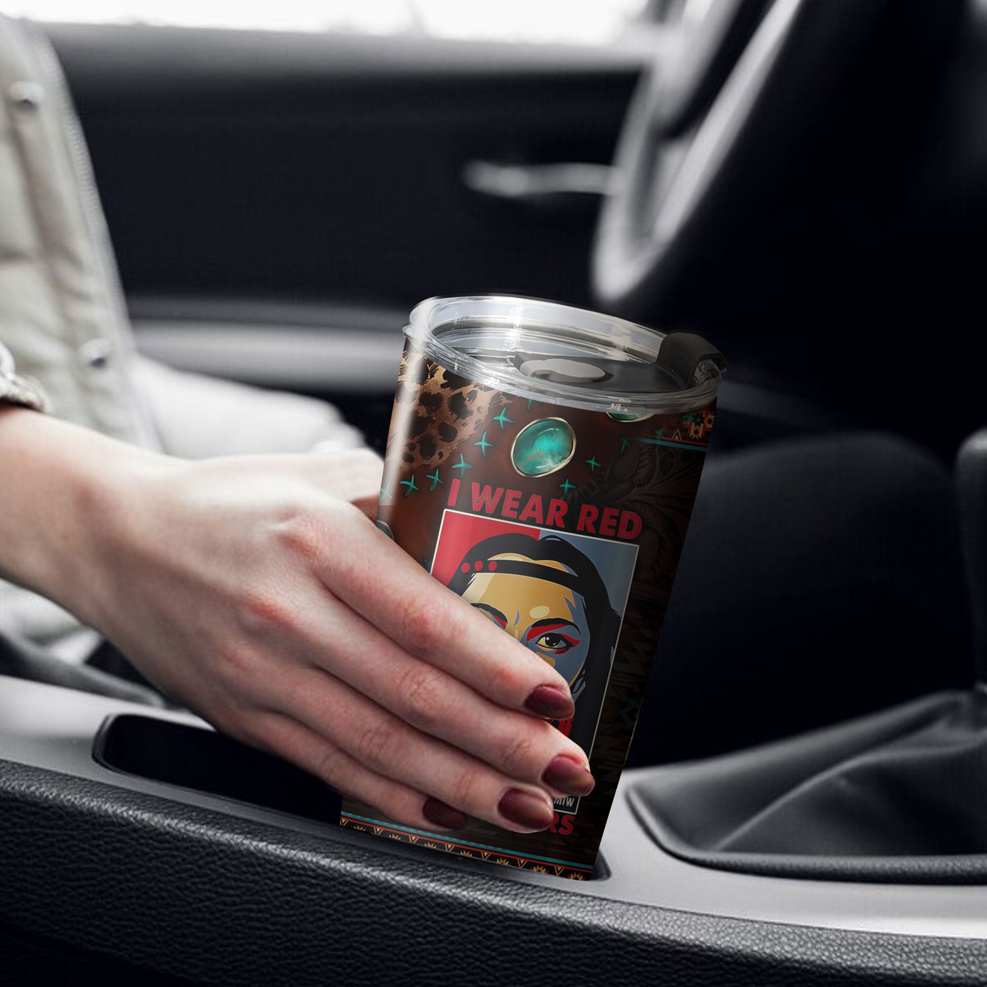 MMIW - Native American Tumbler Stainless Steel Drinking Cup