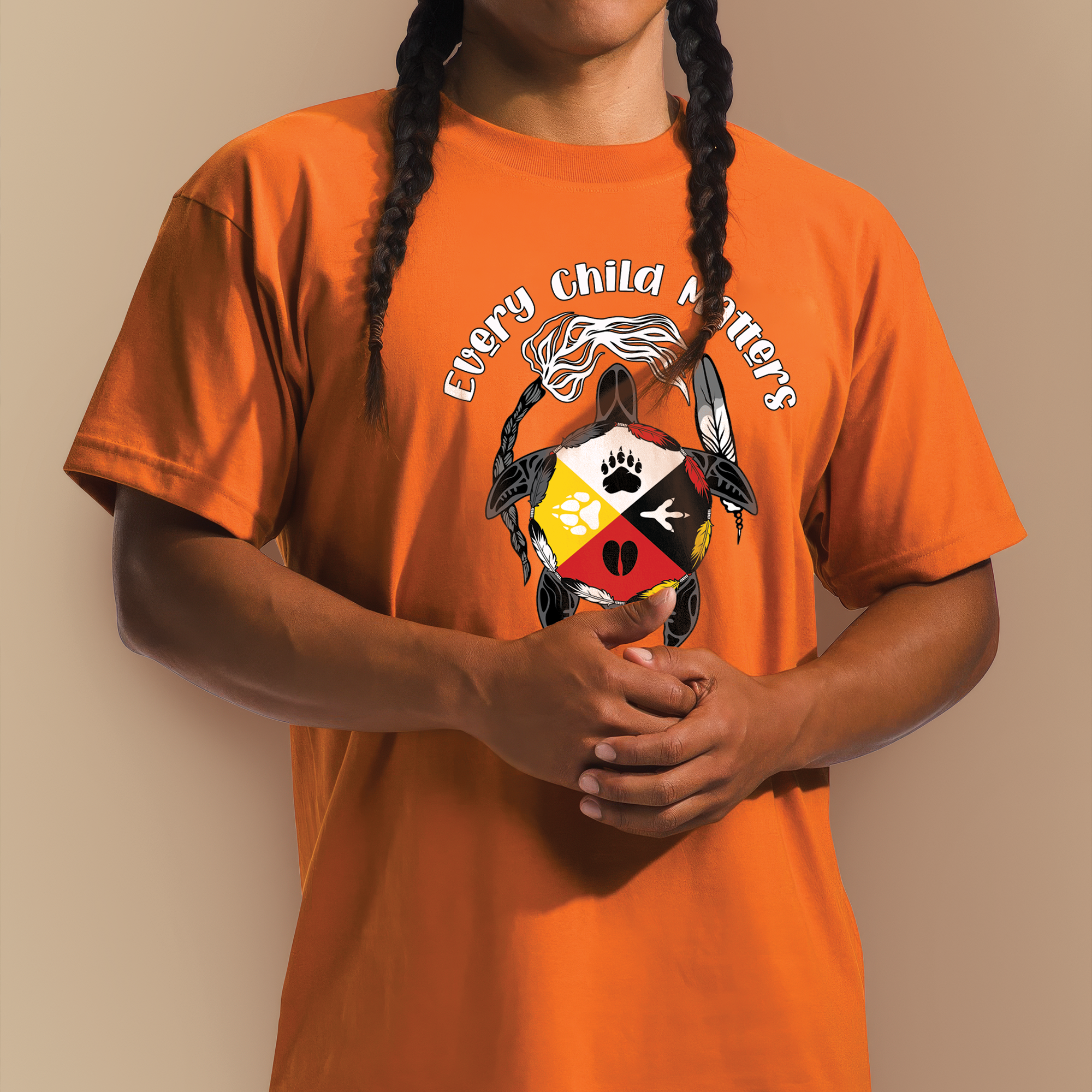 Sacred Circle of Healing – For Orange Shirt Day Unisex T-Shirt/Hoodie/Sweatshirt 143