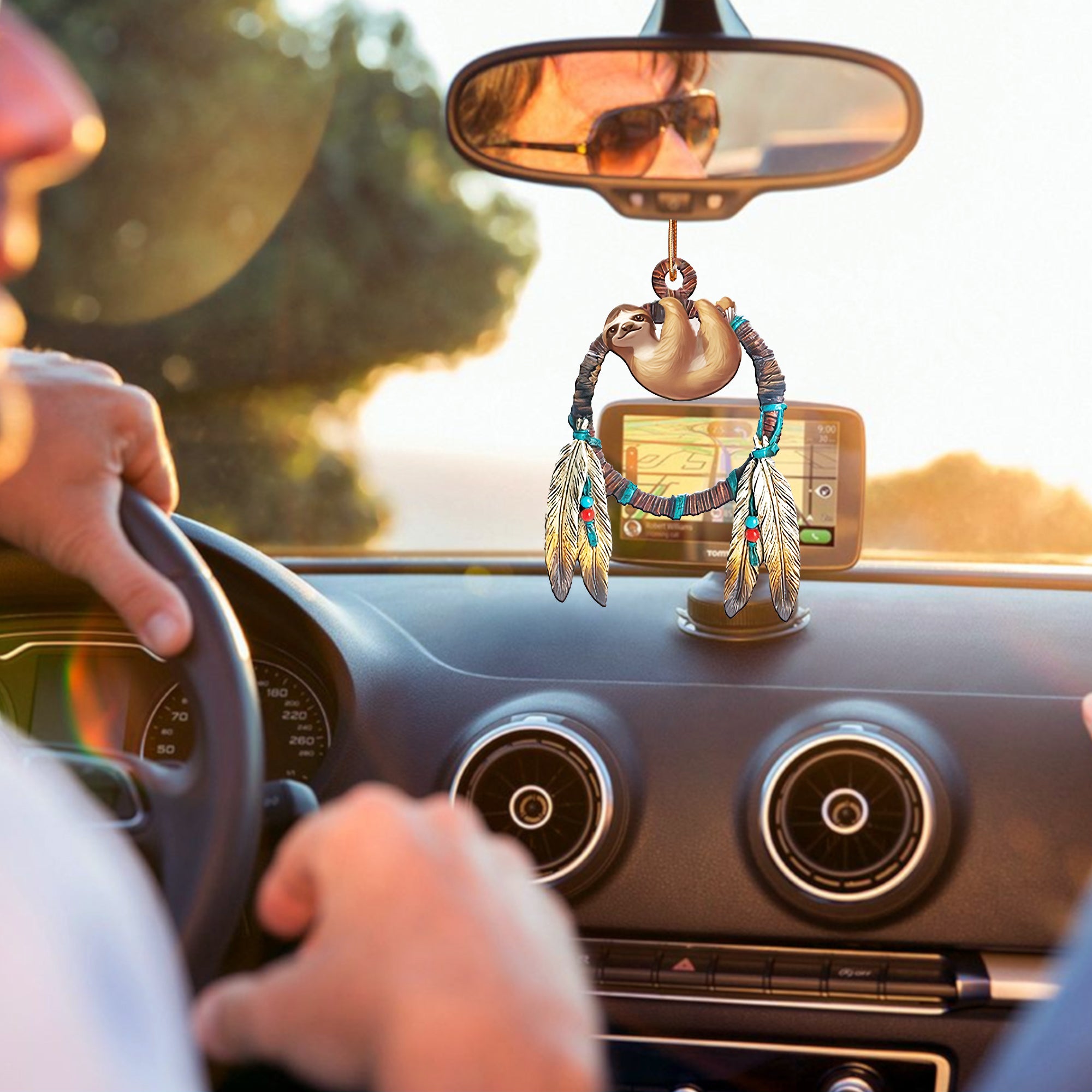 Sloth Native American - Unique Gift Decor Flat Acrylic