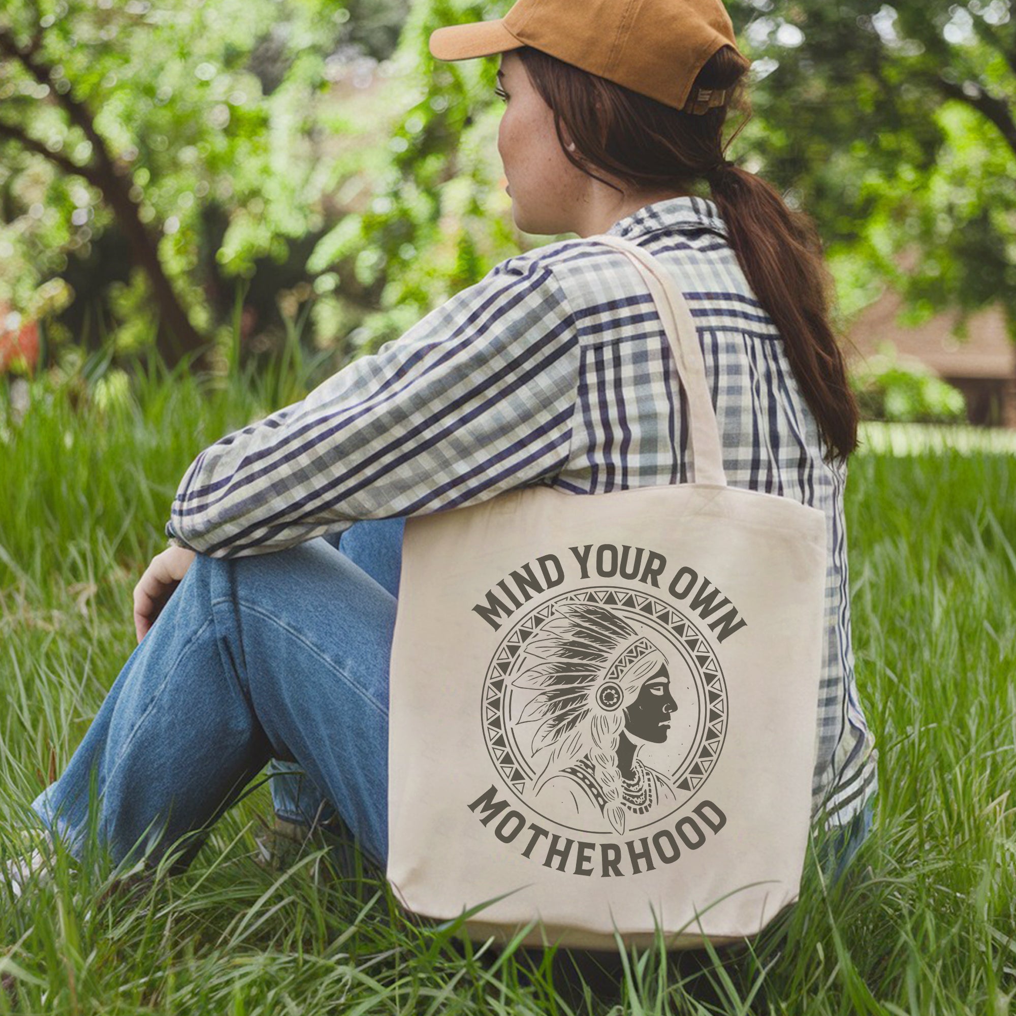 Mind Your Own Motherhood - Tote Bag Style 5