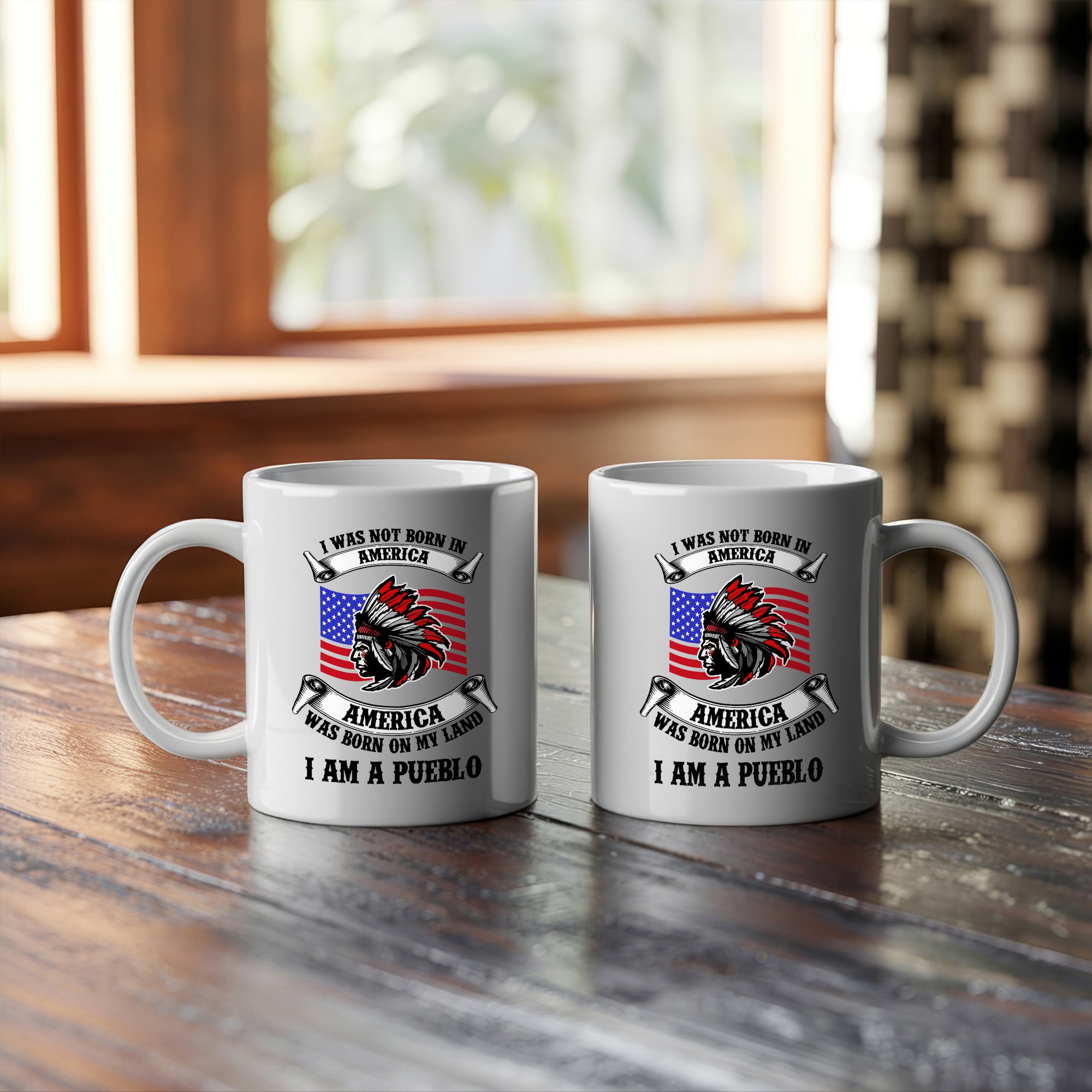 I Am a Navajo Mug Native American Pride Mug (Custom Tribe)