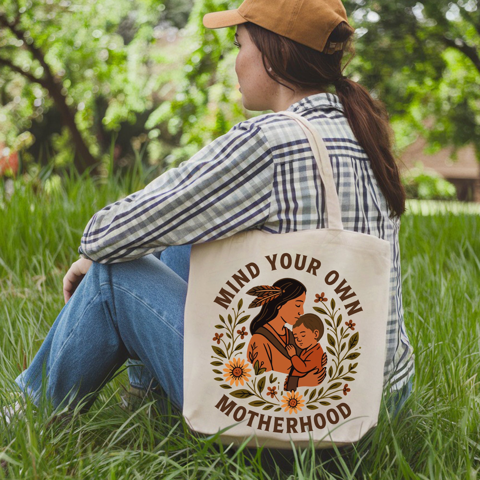 Mind Your Own Motherhood - Tote Bag Style 6