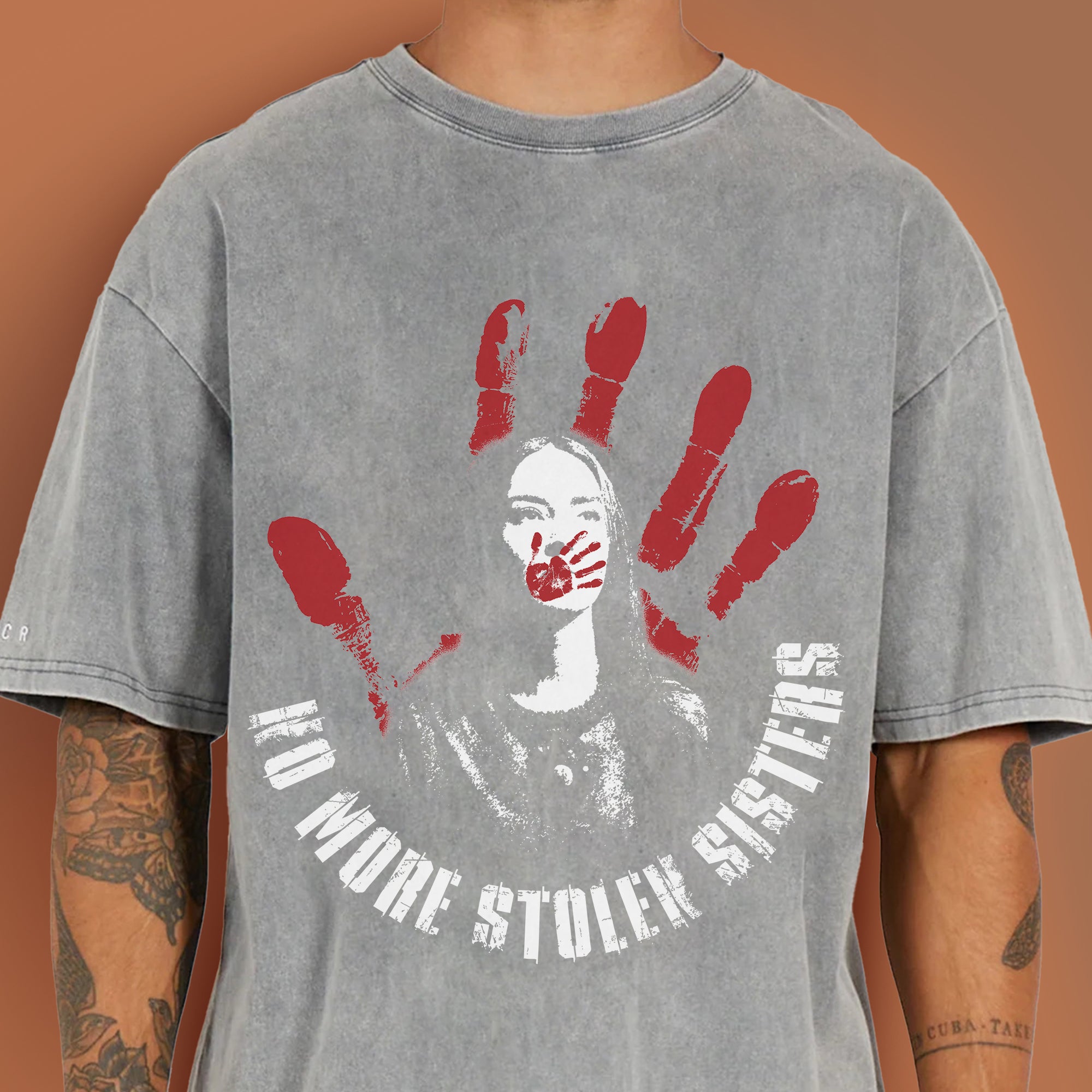 No More Stolen Sisters Unisex Mineral Washed T-Shirt