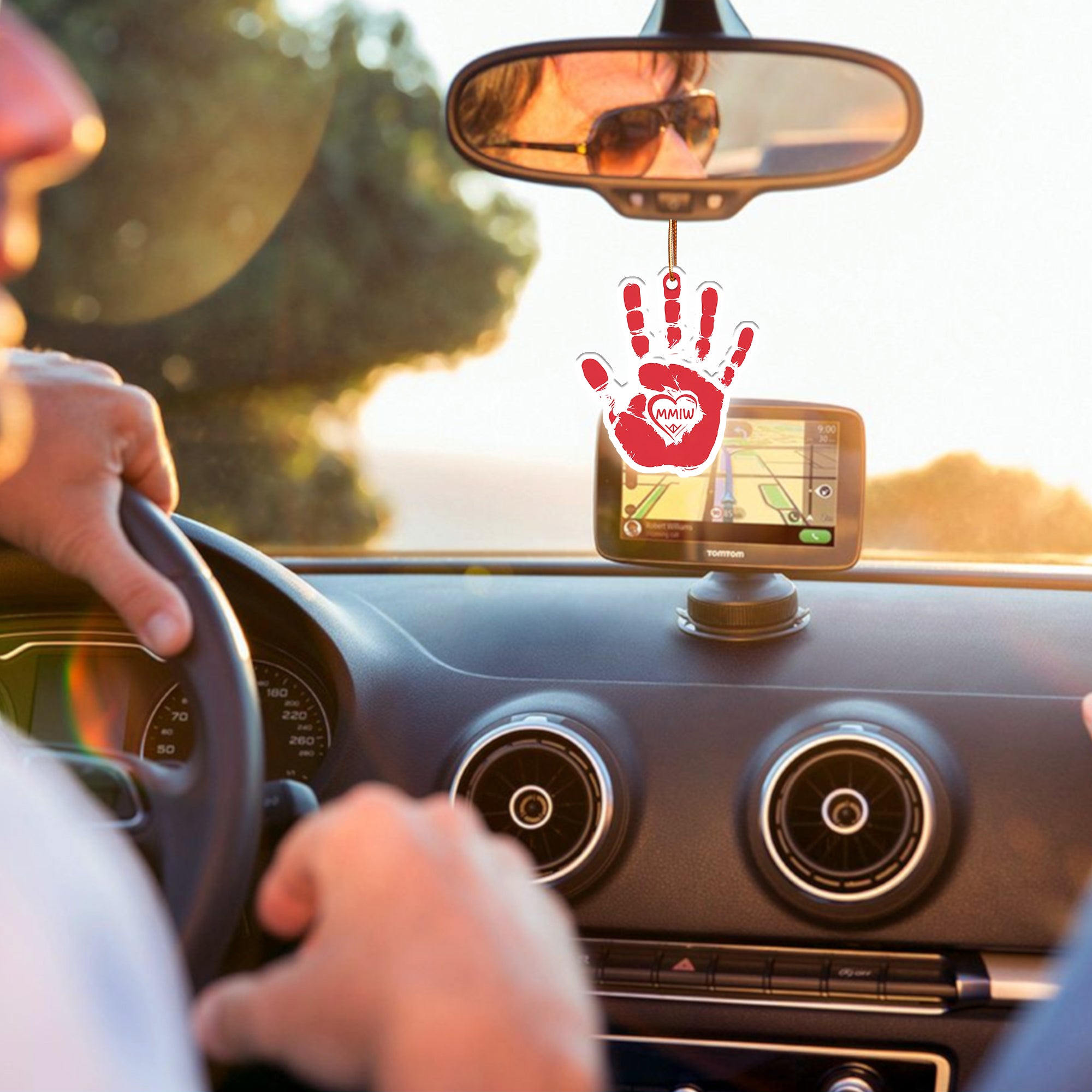 MMIW Red Hand Native American - Unique Christmas Gift Decor Flat Acrylic