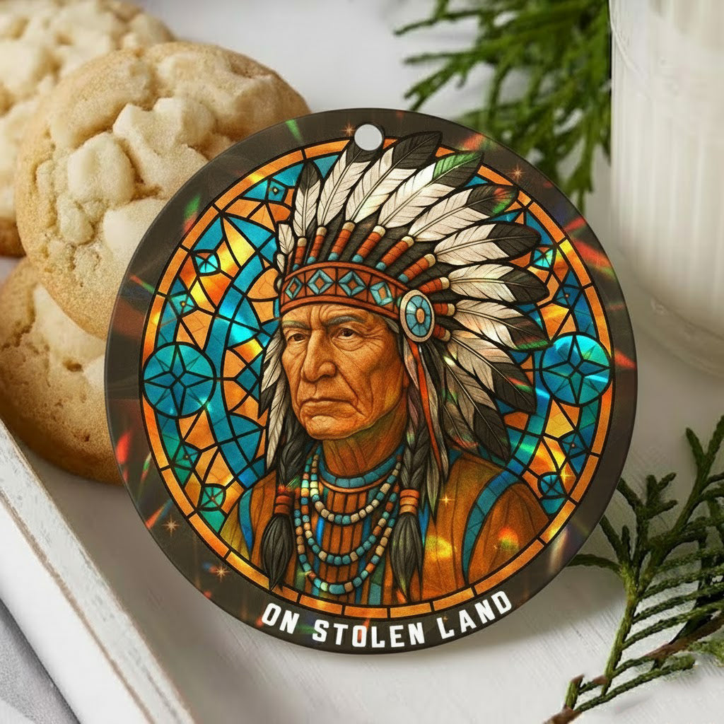Chief's Legacy Unique Christmas Gift Decor Flat Hologram Acrylic