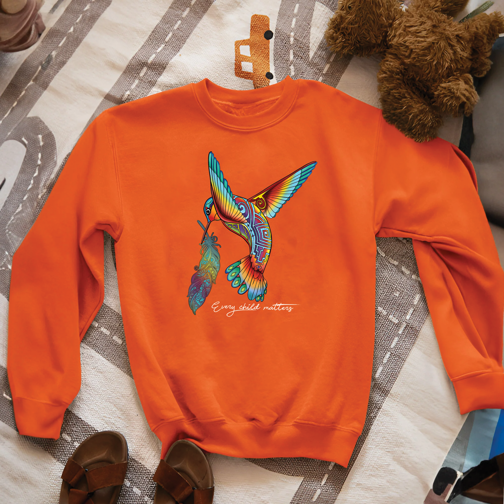 Wings of Hope, Feathers of Freedom - For Every Child Matters Unisex T-Shirt/Hoodie/Sweatshirt 171