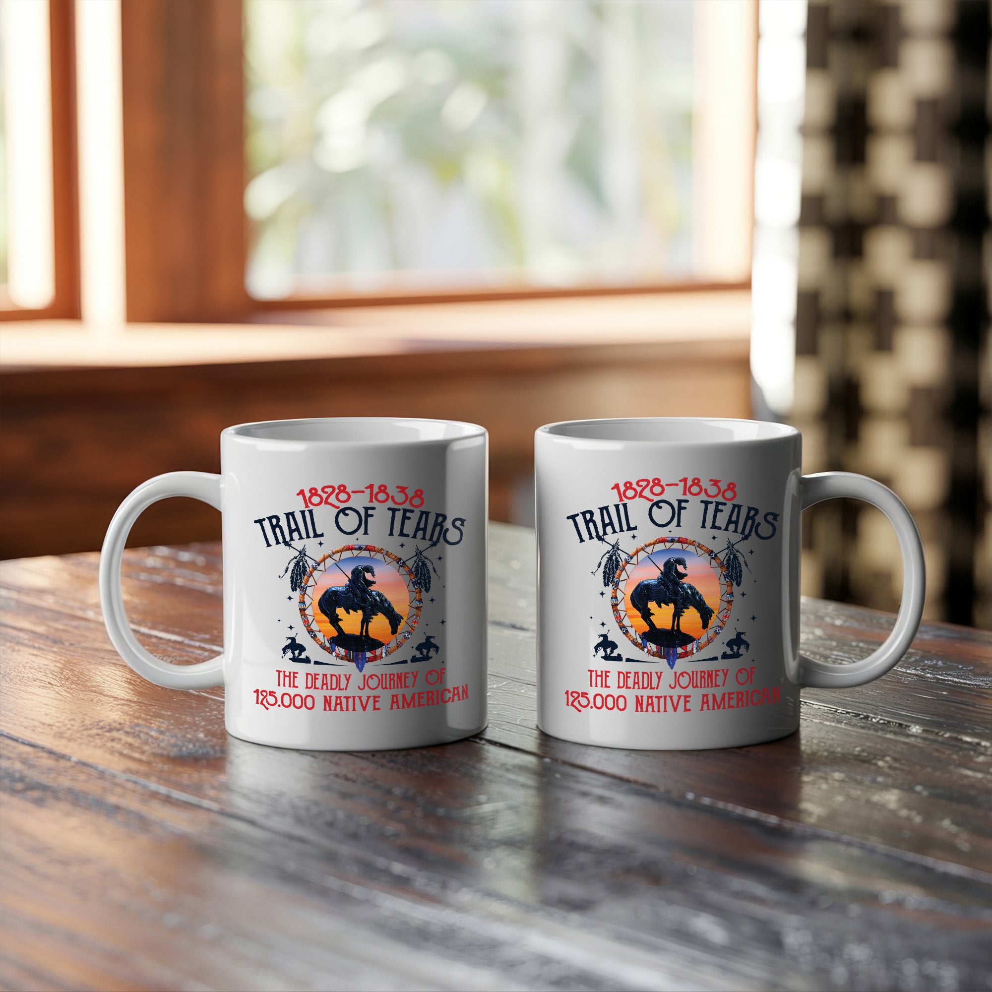 Trail of Tears Commemorative Historic Native American Heritage Coffee Mug