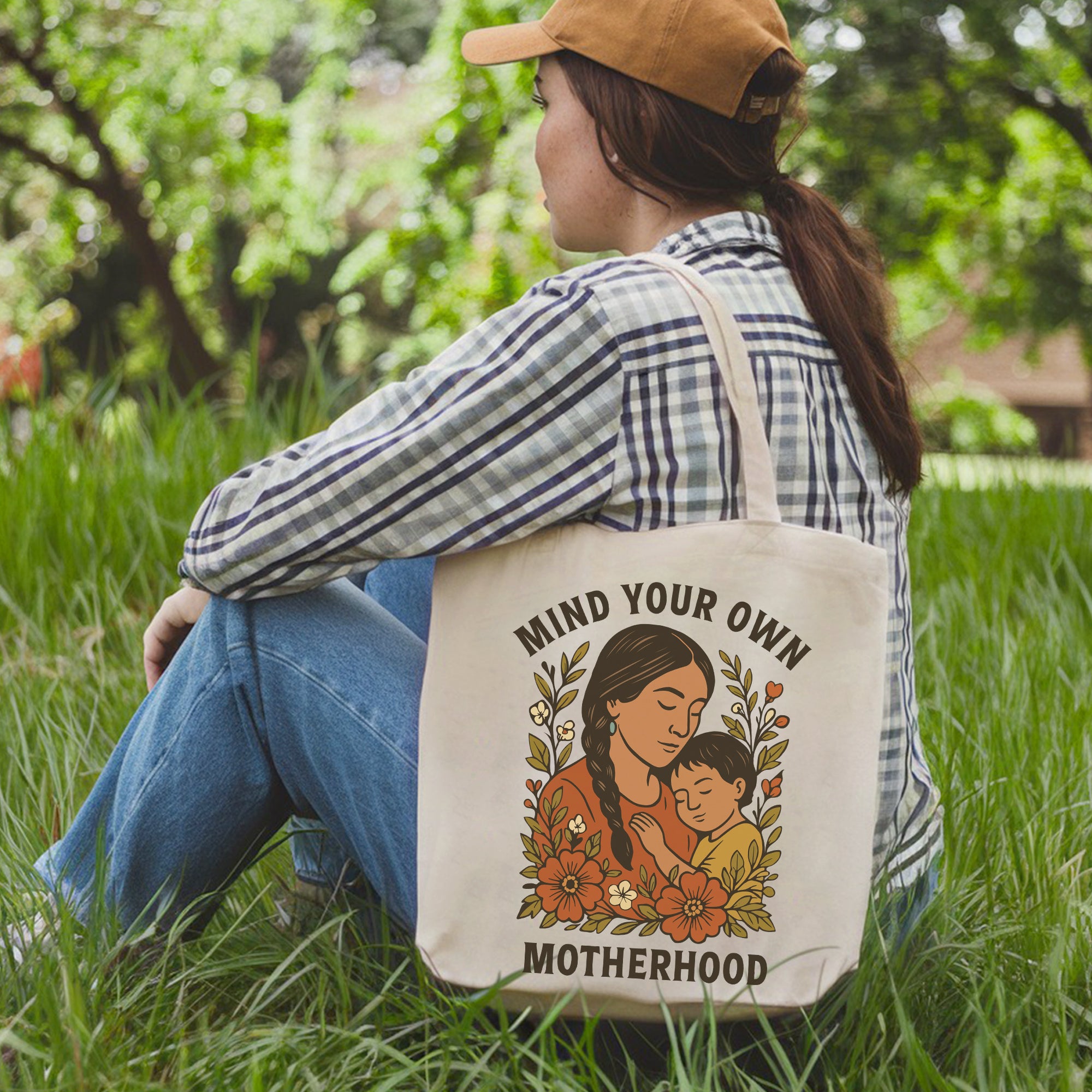 Mind Your Own Motherhood - Tote Bag Style 3