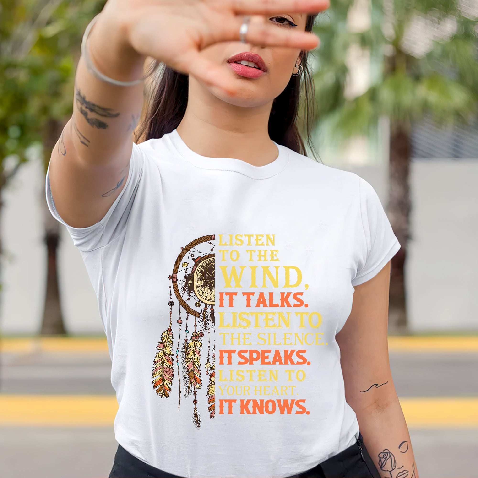 Whispers of Wind and Heart – Unisex T-Shirt/T-Shirt V-Neck/Hoodie/Sweatshirt