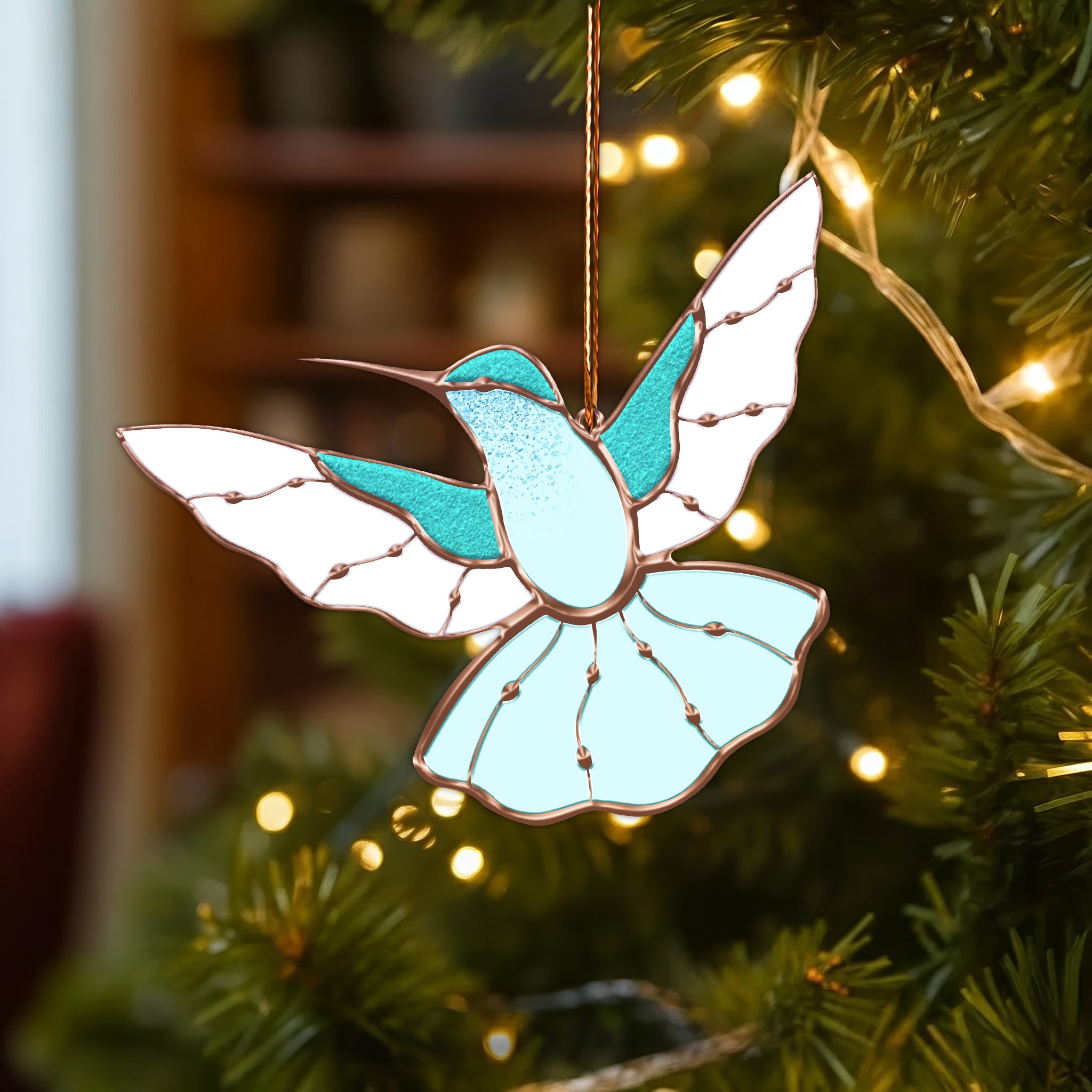 Sacred Spirit Hummingbird Ornament Unique Christmas Gift Decor Flat Acrylic