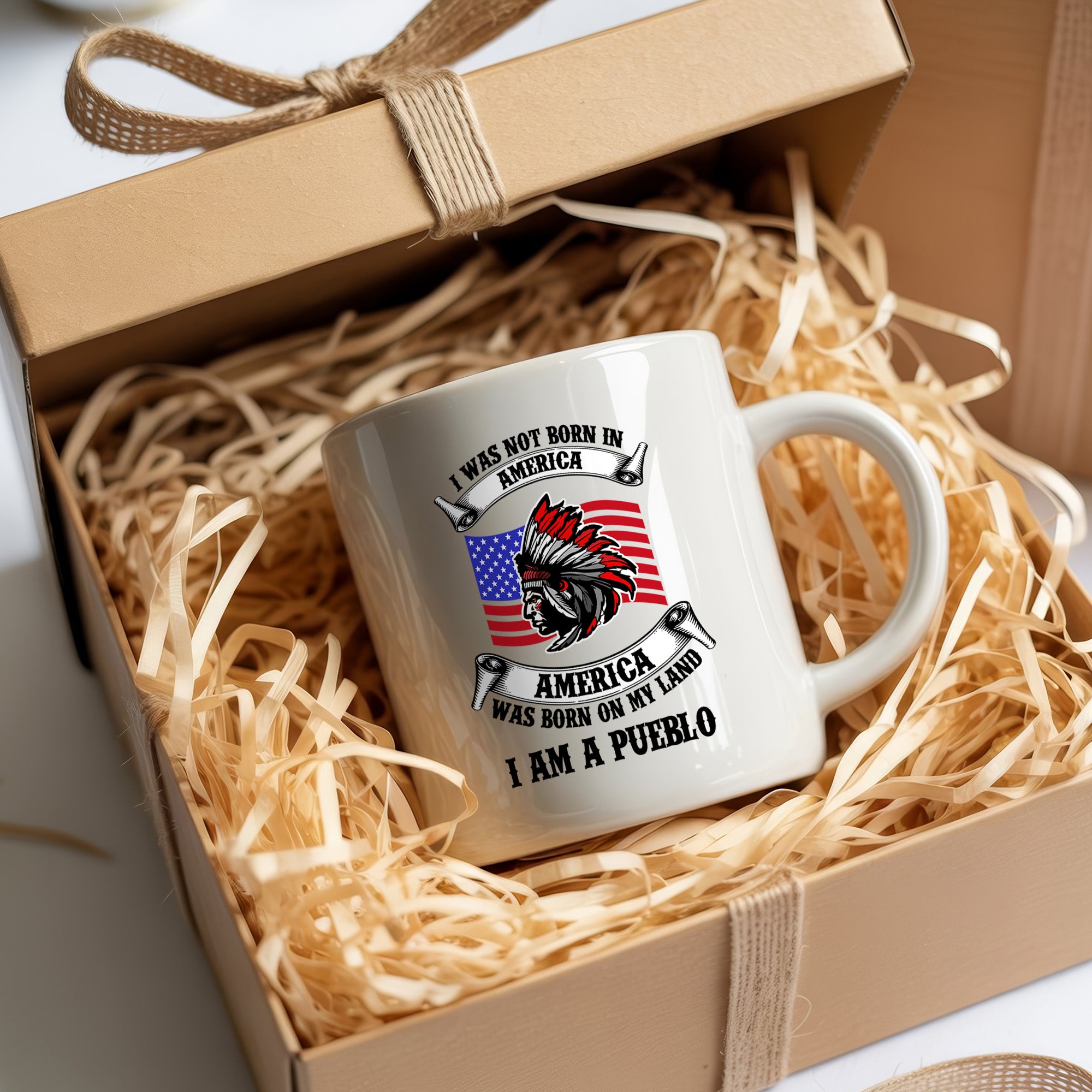 I Am a Navajo Mug Native American Pride Mug (Custom Tribe)