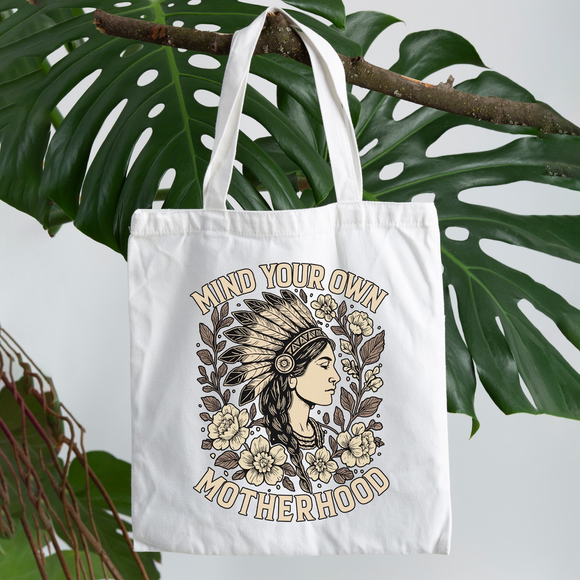 Mind Your Own Motherhood - Tote Bag Style 4
