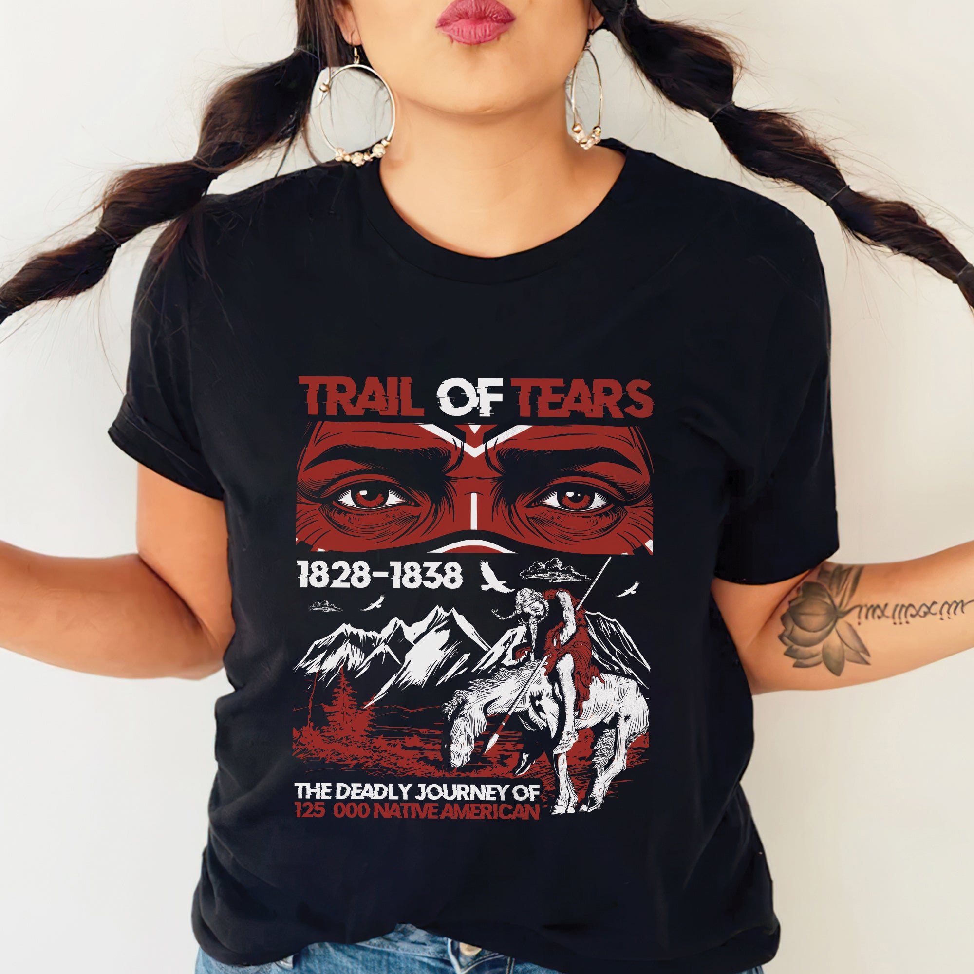 Trail of Tears The Deadly Journey 1928 - 1938 Unisex T-Shirt/T-Shirt V-Neck/Hoodie/Sweatshirt