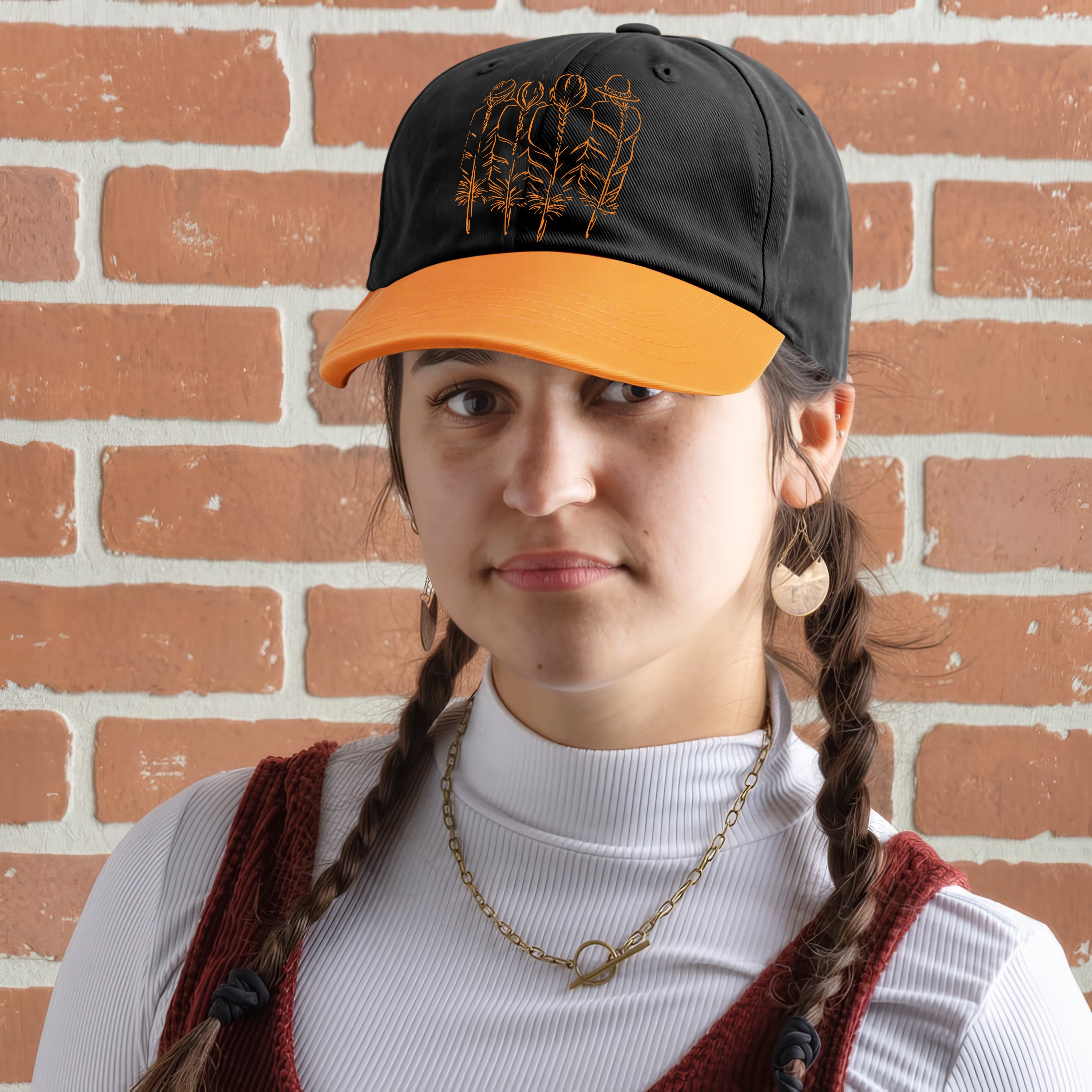 Every Child Matters Feather Cap For Orange Shirt Day