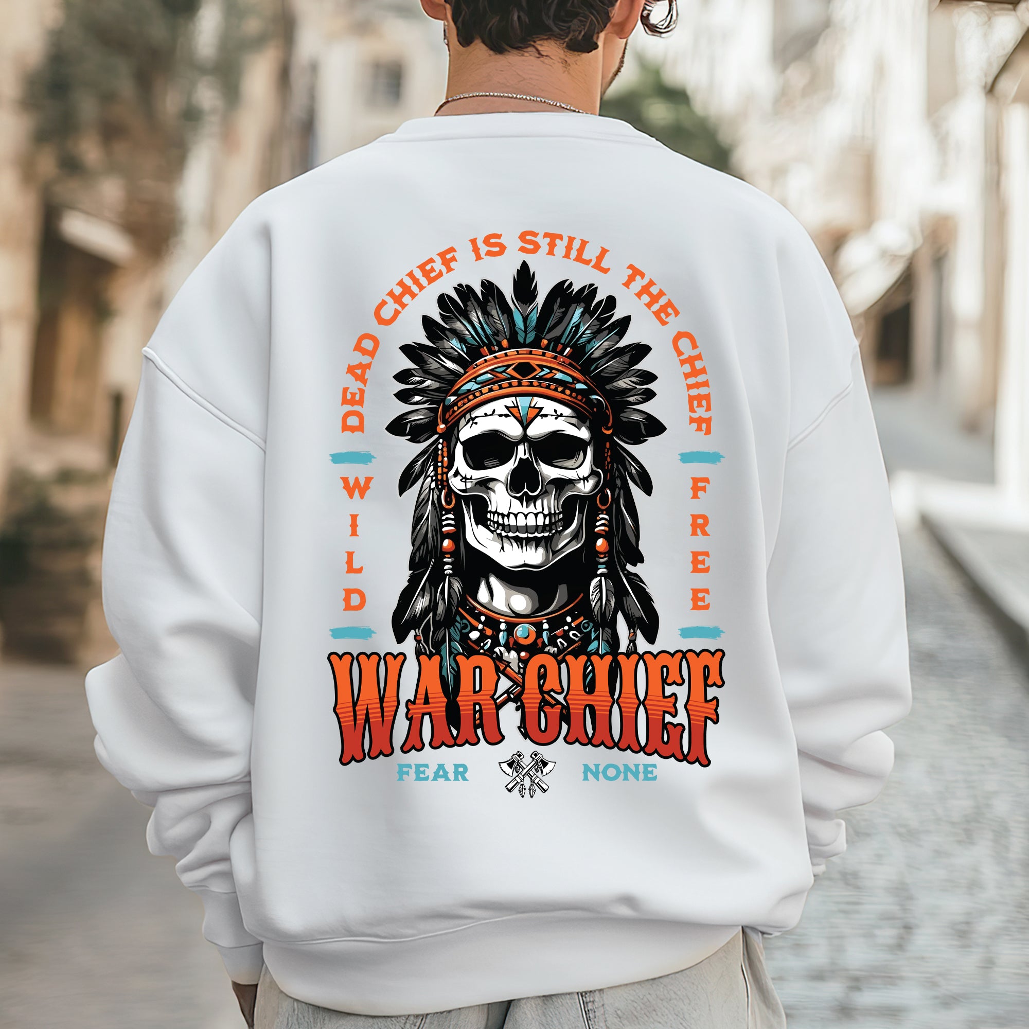 Native American Dead Chief Is Still The Chief Unisex T-Shirt/Hoodie/Sweatshirt Two Sides