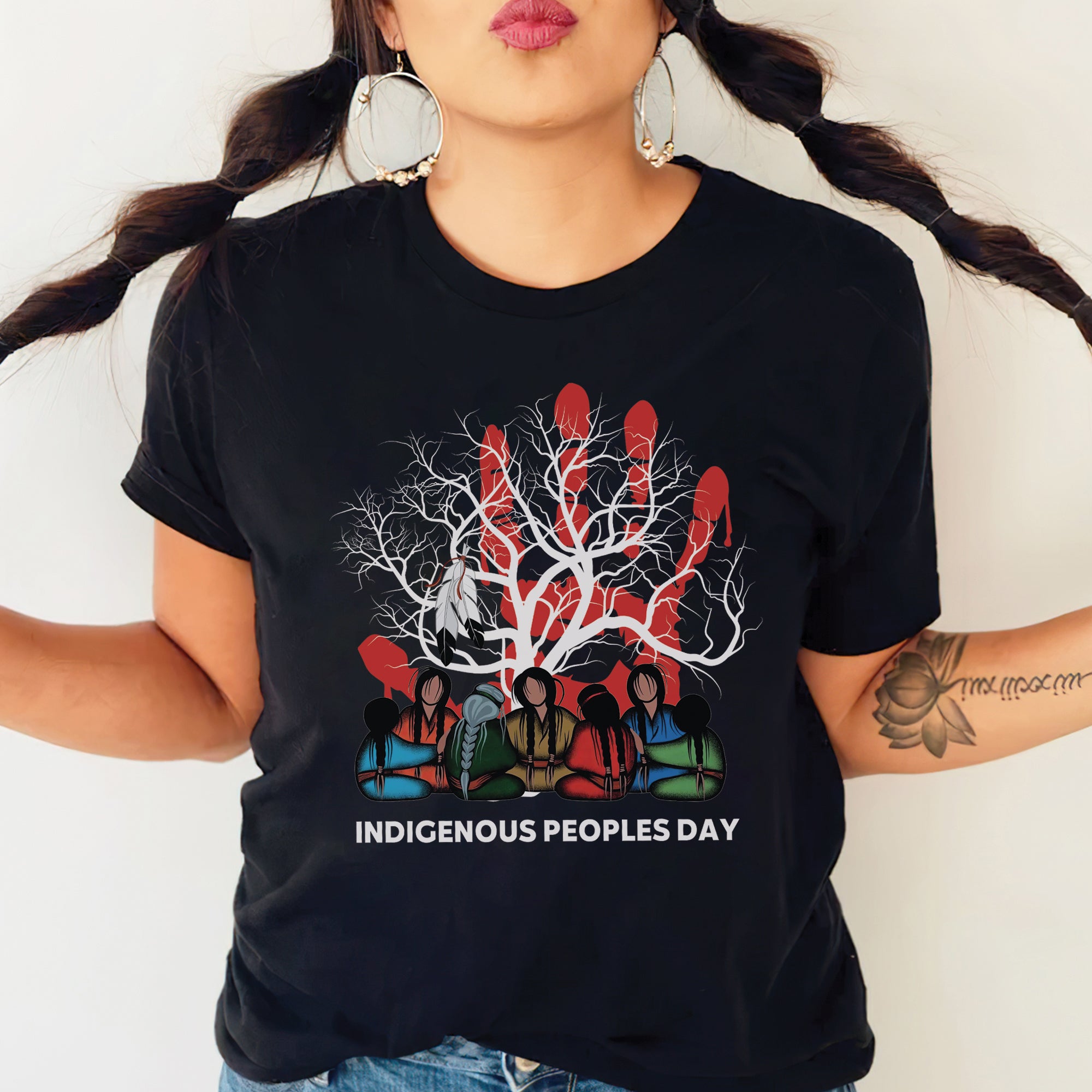 Indigenous Peoples Day Unisex T-Shirt/T-Shirt V-Neck/Hoodie/Sweatshirt