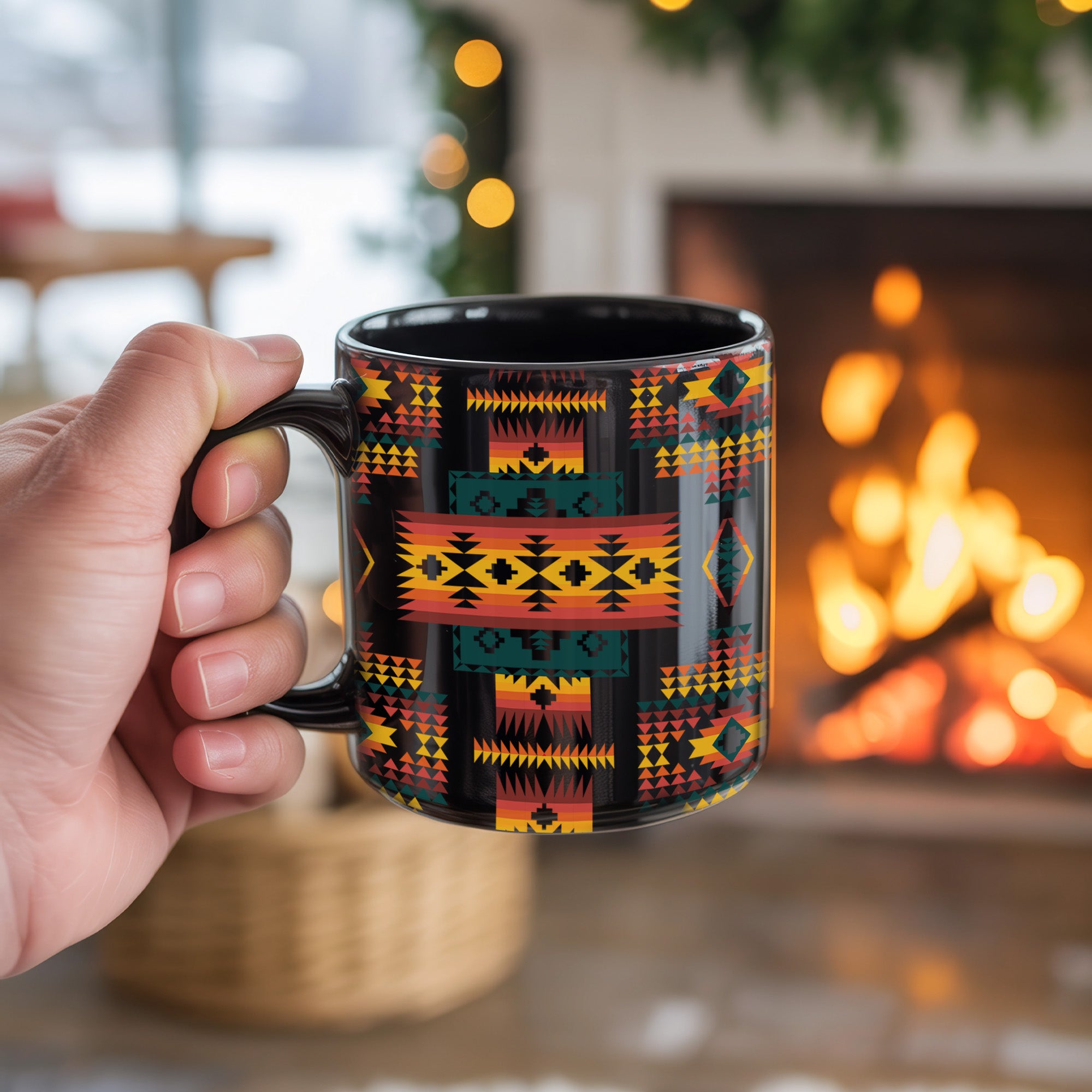 Aztec Tribal Native American Heritage Mug