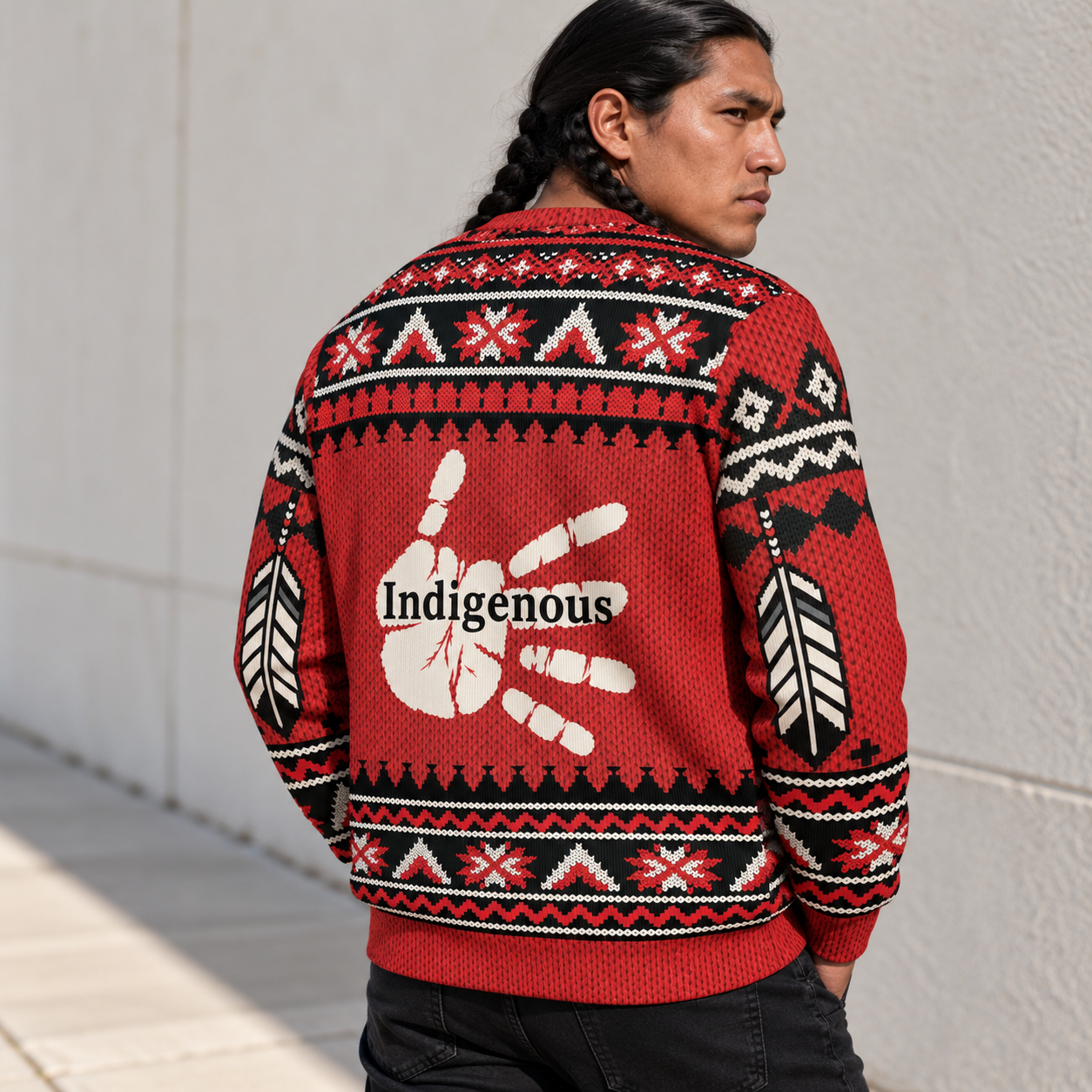 MMIW Awareness - No More Stolen Sisters Ugly Sweater Unisex