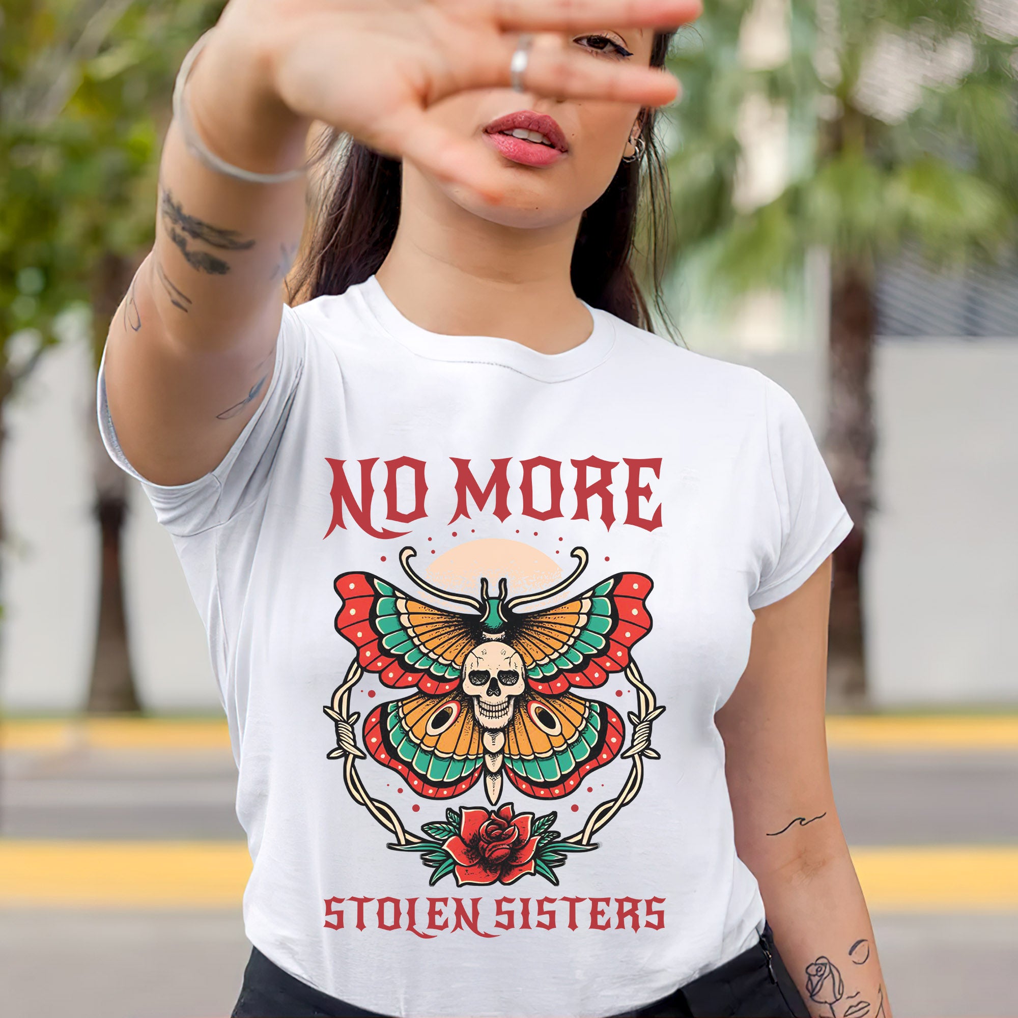No More Stolen Sisters - Unisex T-Shirt/T-Shirt V-Neck/Hoodie/Sweatshirt