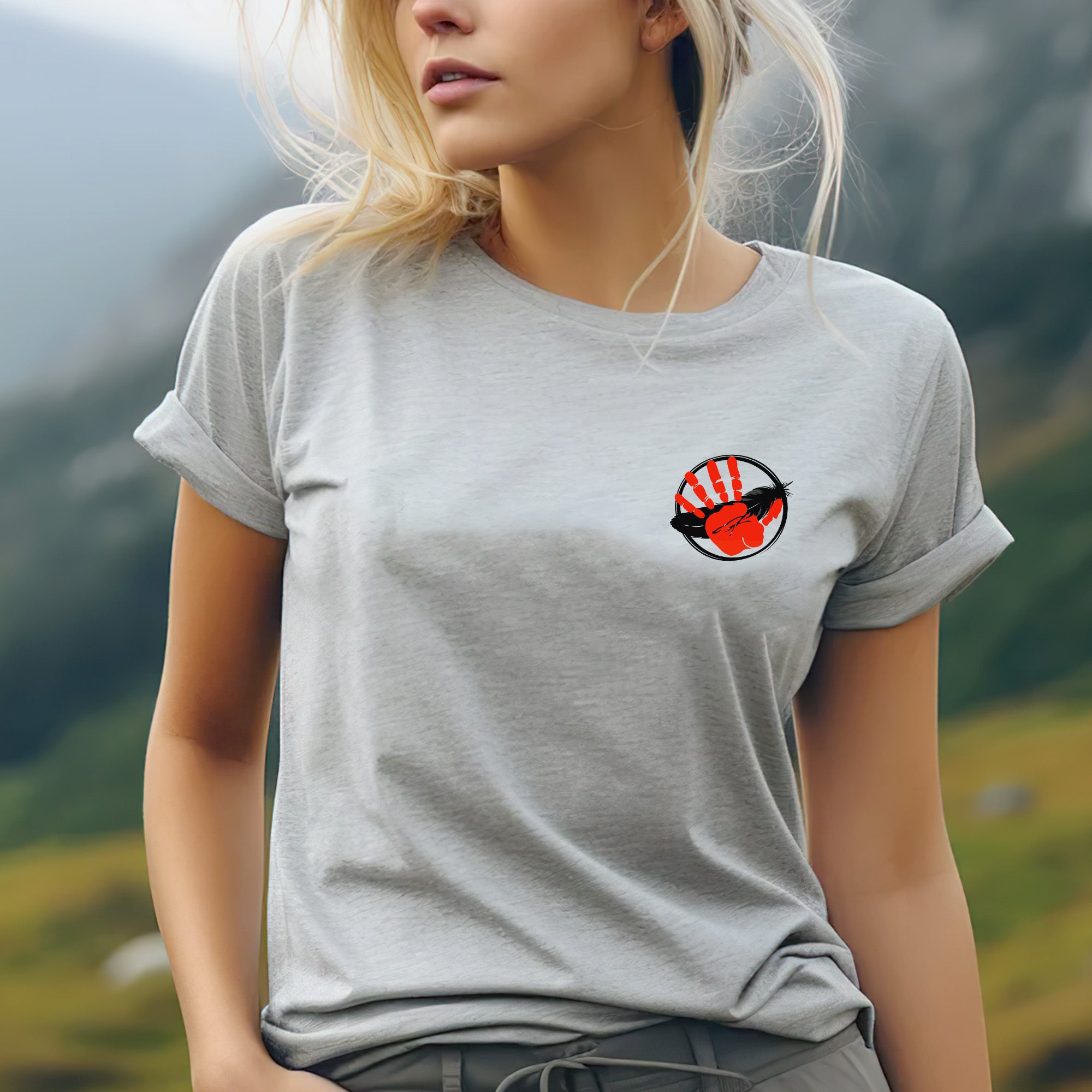 No More Stolen Sisters MMIW Native Women Awareness Unisex T-shirt/T-shirt V-Neck/Hoodie/Sweatshirt-Two Sides