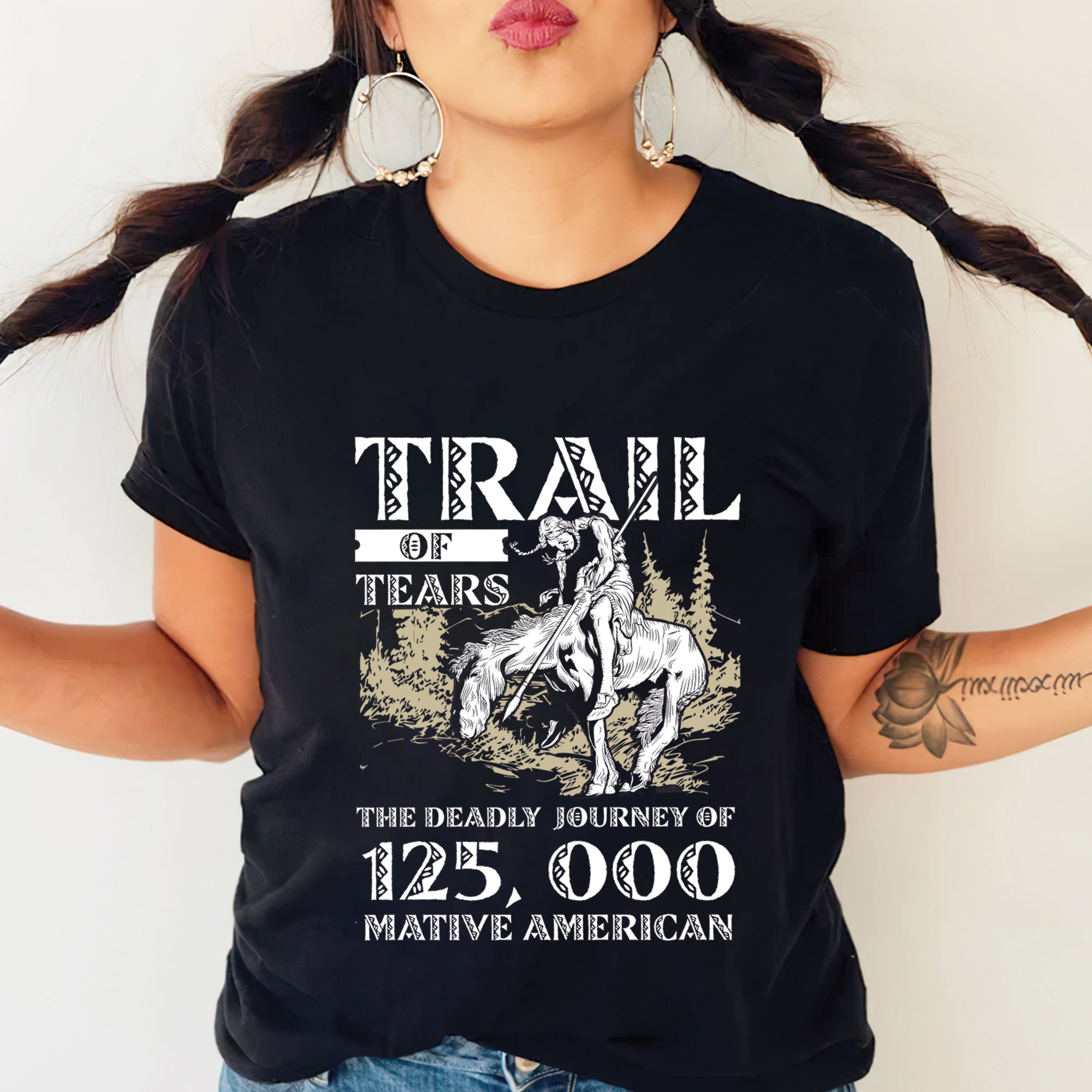Trail of Tears The Deadly Journey Unisex T-Shirt/T-Shirt V-Neck/Hoodie/Sweatshirt 14