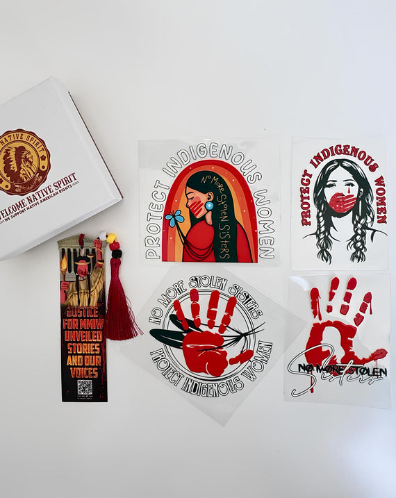 Protect Indigenous Women Decal - MMIW No More Stolen Sisters