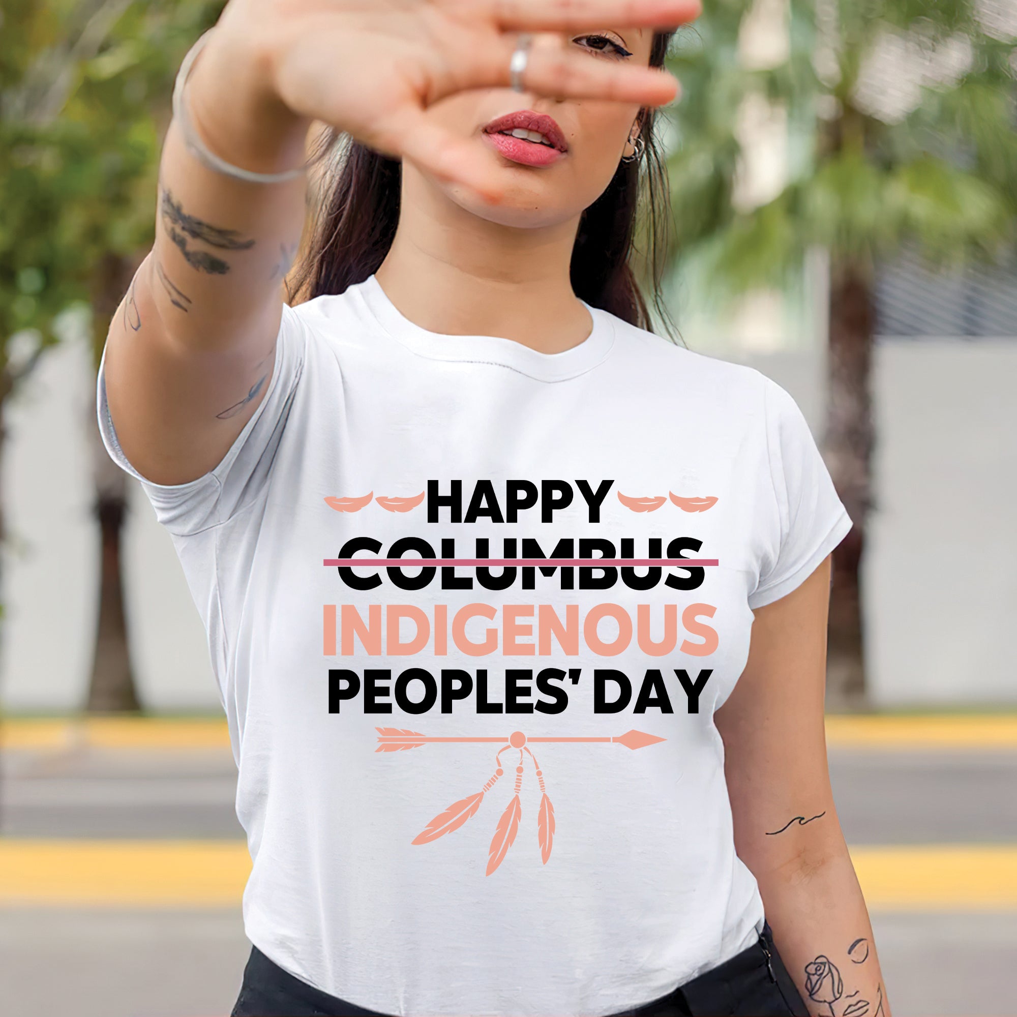 Happy Indigenous People's Day Unisex T-Shirt/T-Shirt V-Neck/Hoodie/Sweatshirt