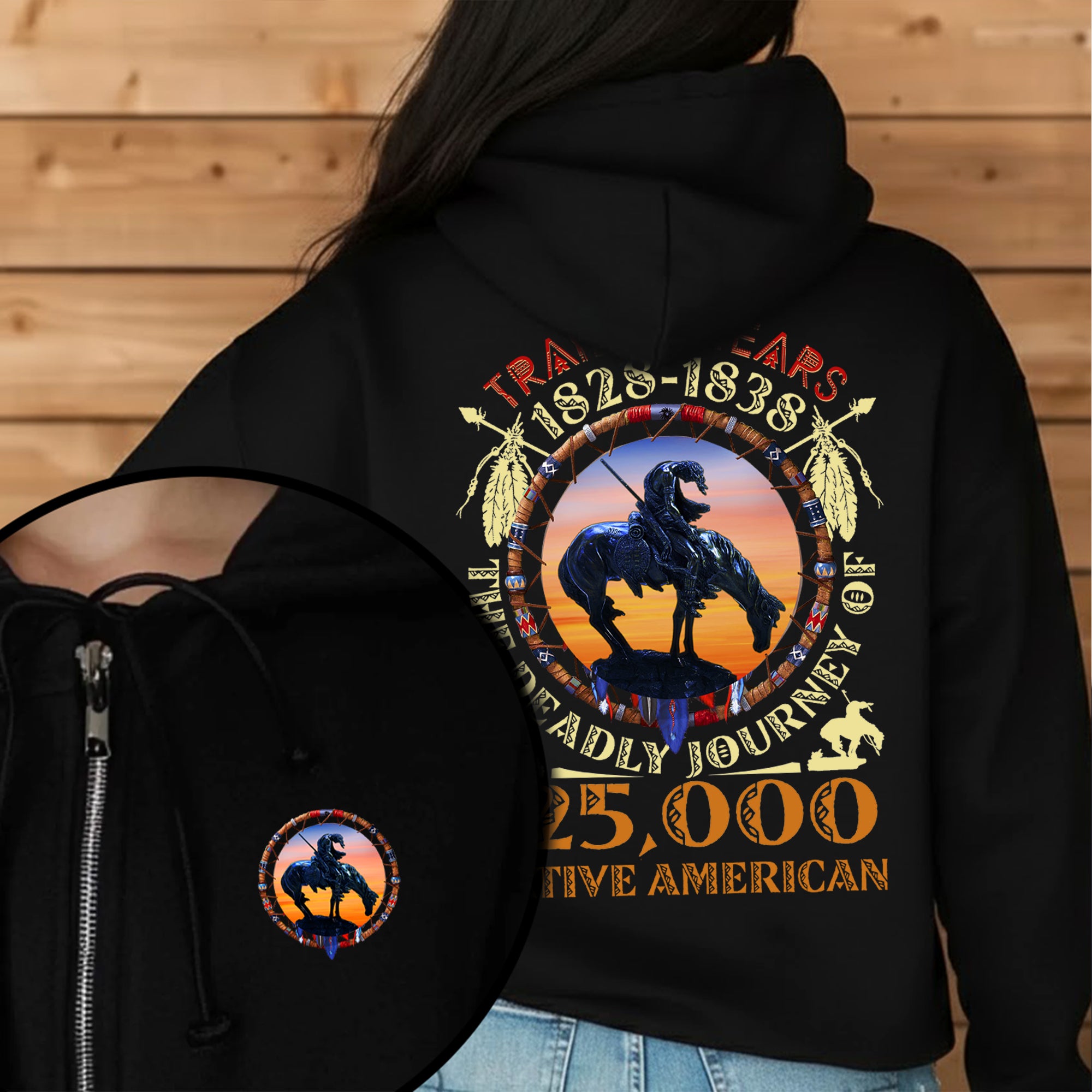 [Two Sides] Trail of Tears The Deadly Journey Unisex Tank Top/Long Sleeve/Hoodie Zip