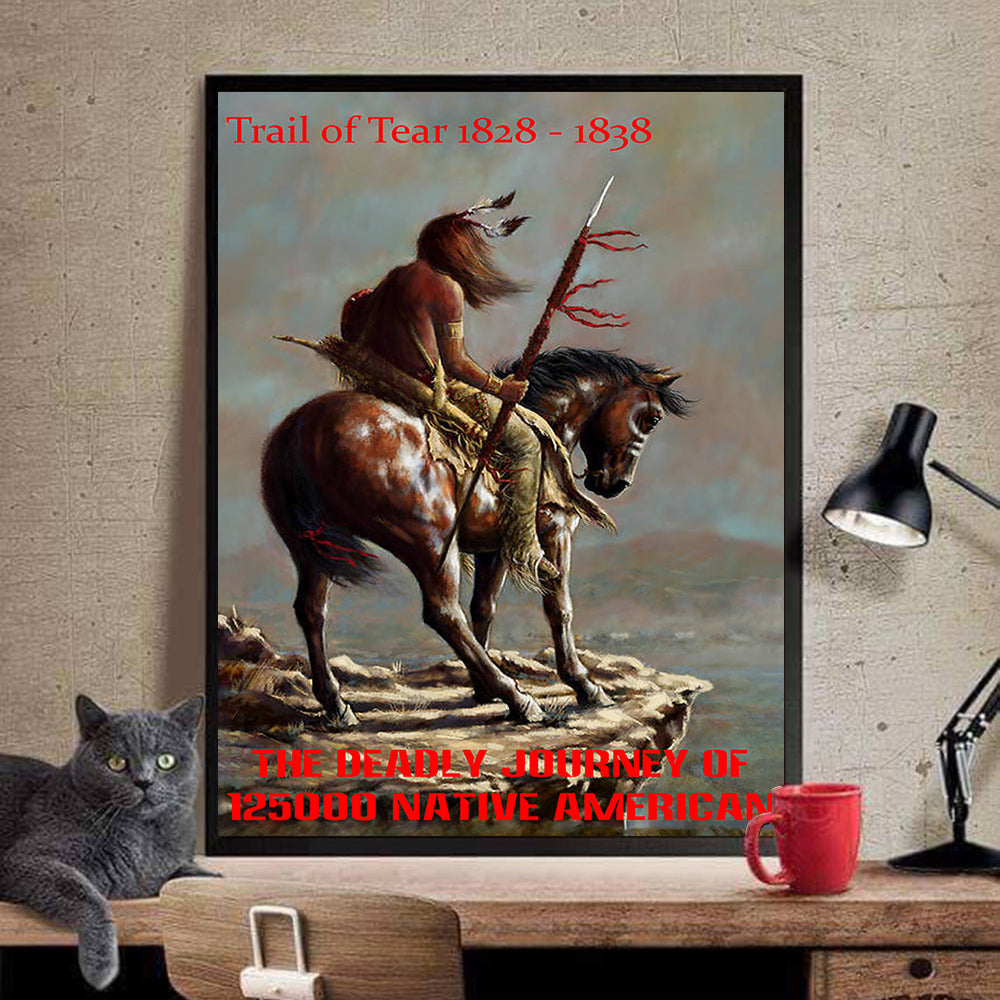 Trail of Tear 1828 - 1838 Poster/Canvas