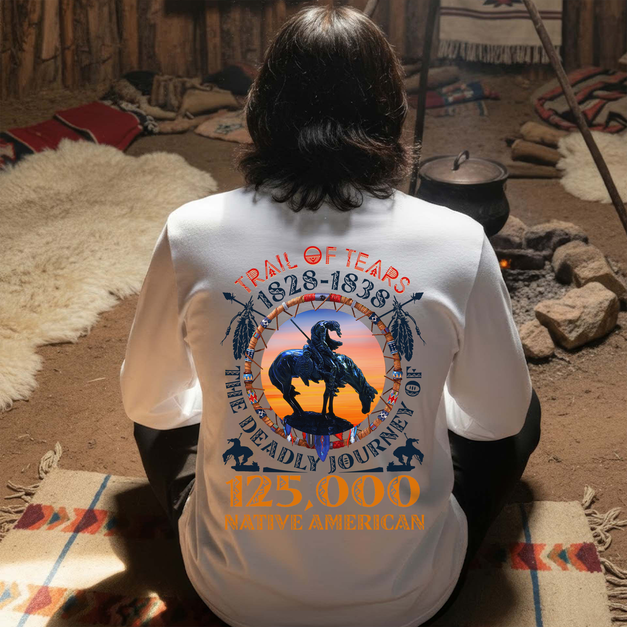 [Two Sides] Trail of Tears The Deadly Journey Unisex Tank Top/Long Sleeve/Hoodie Zip