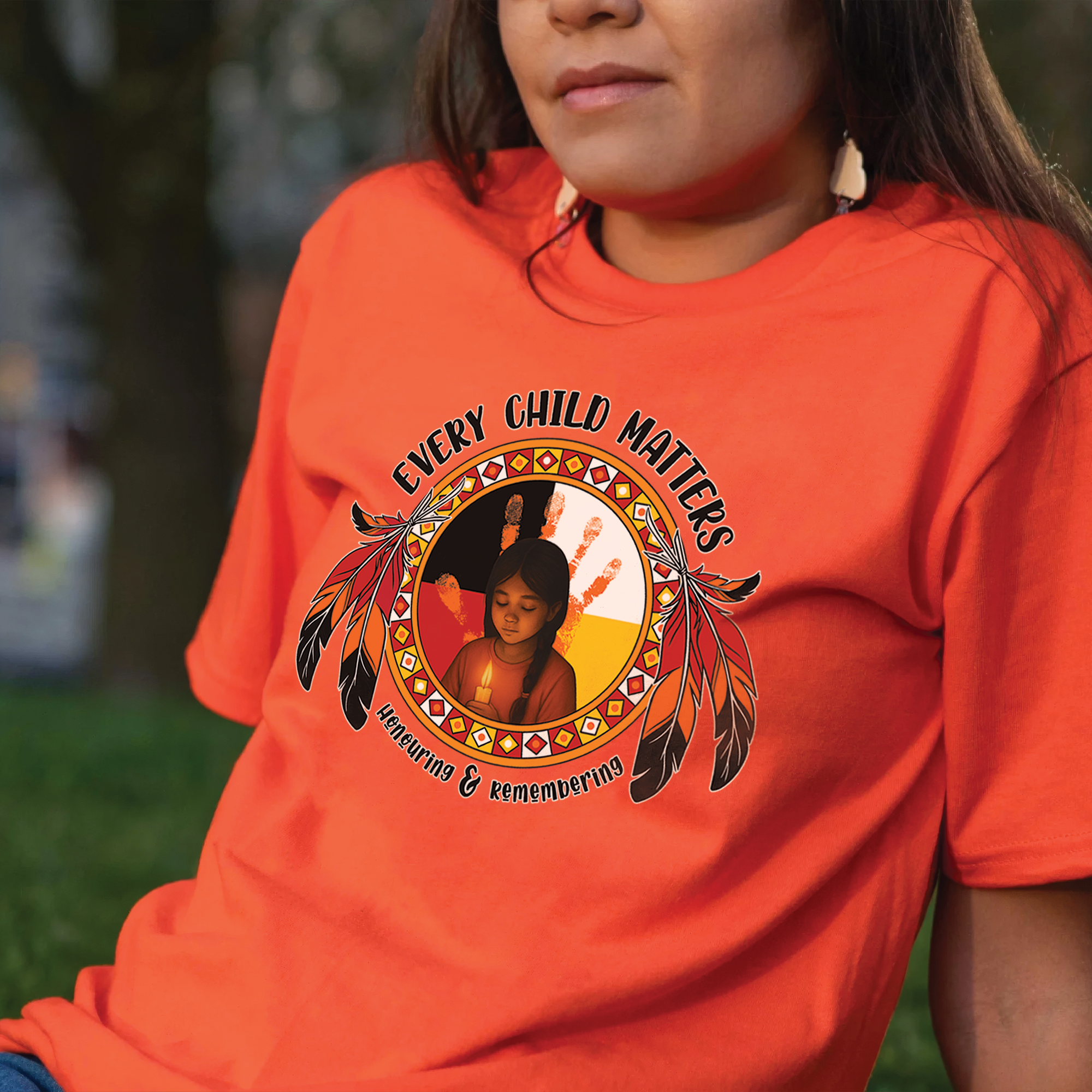 Remembering the Lost, Honouring the Survivors For Orange Shirt Day Unisex T-Shirt/Hoodie/Sweatshirt 148