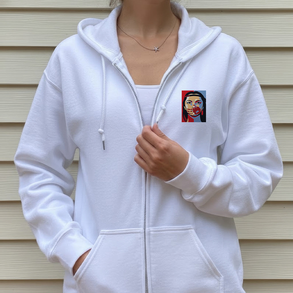 [Two Sides] No More Stolen Sisters MMIW Awareness Unisex Tank Top/Long Sleeve/Hoodie Zip
