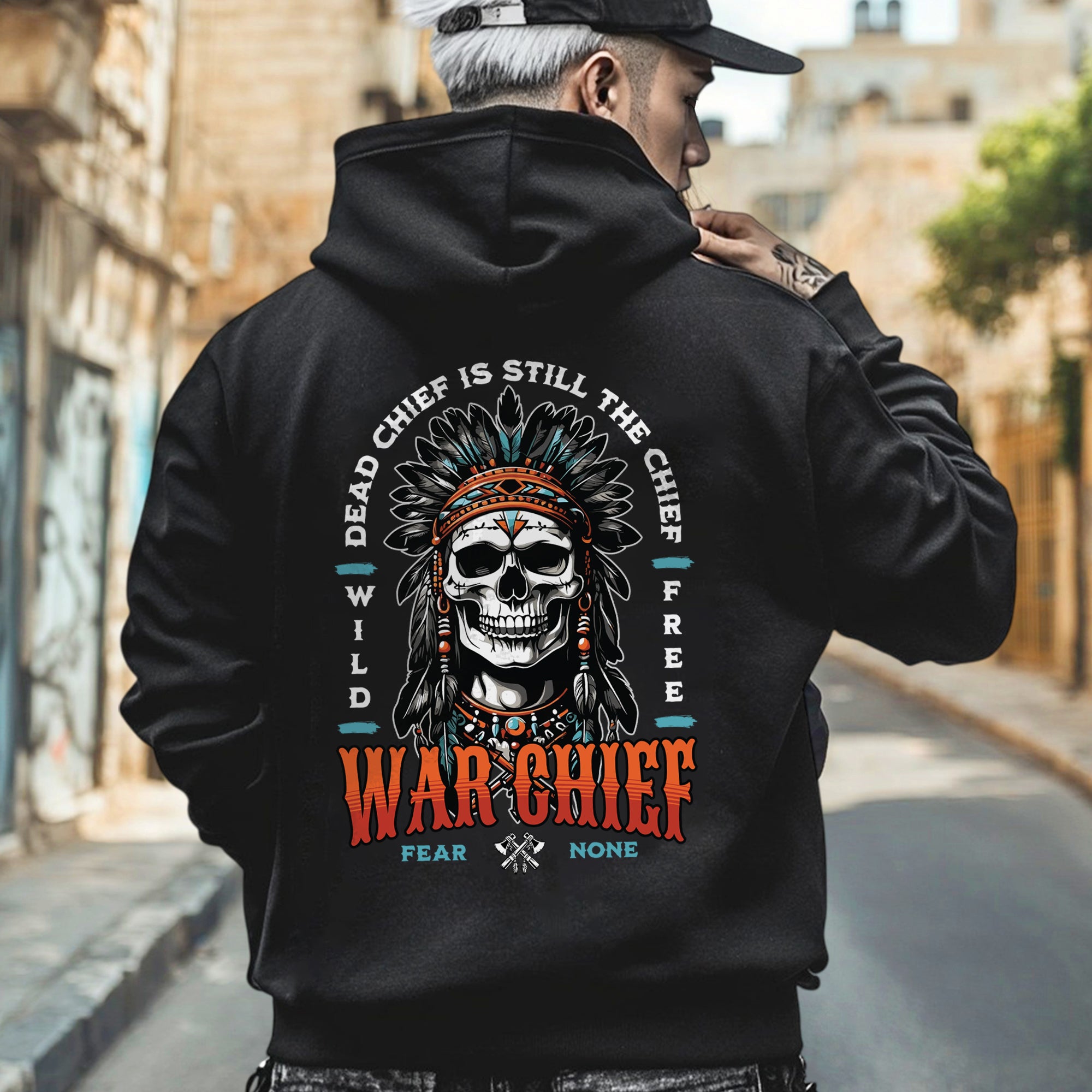 Native American Dead Chief Is Still The Chief Unisex T-Shirt/Hoodie/Sweatshirt Two Sides