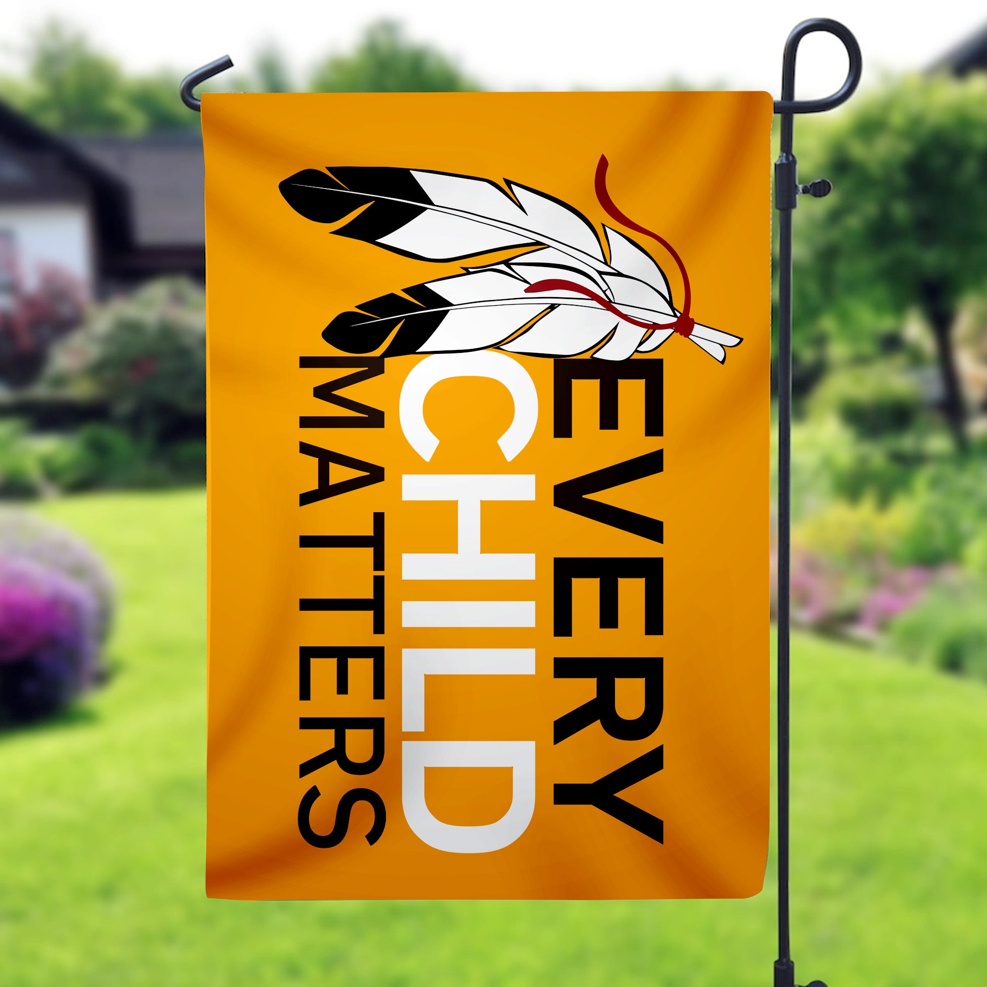 Every Child Matters - Native American Flag Garden House Yard for Decor Outdoor